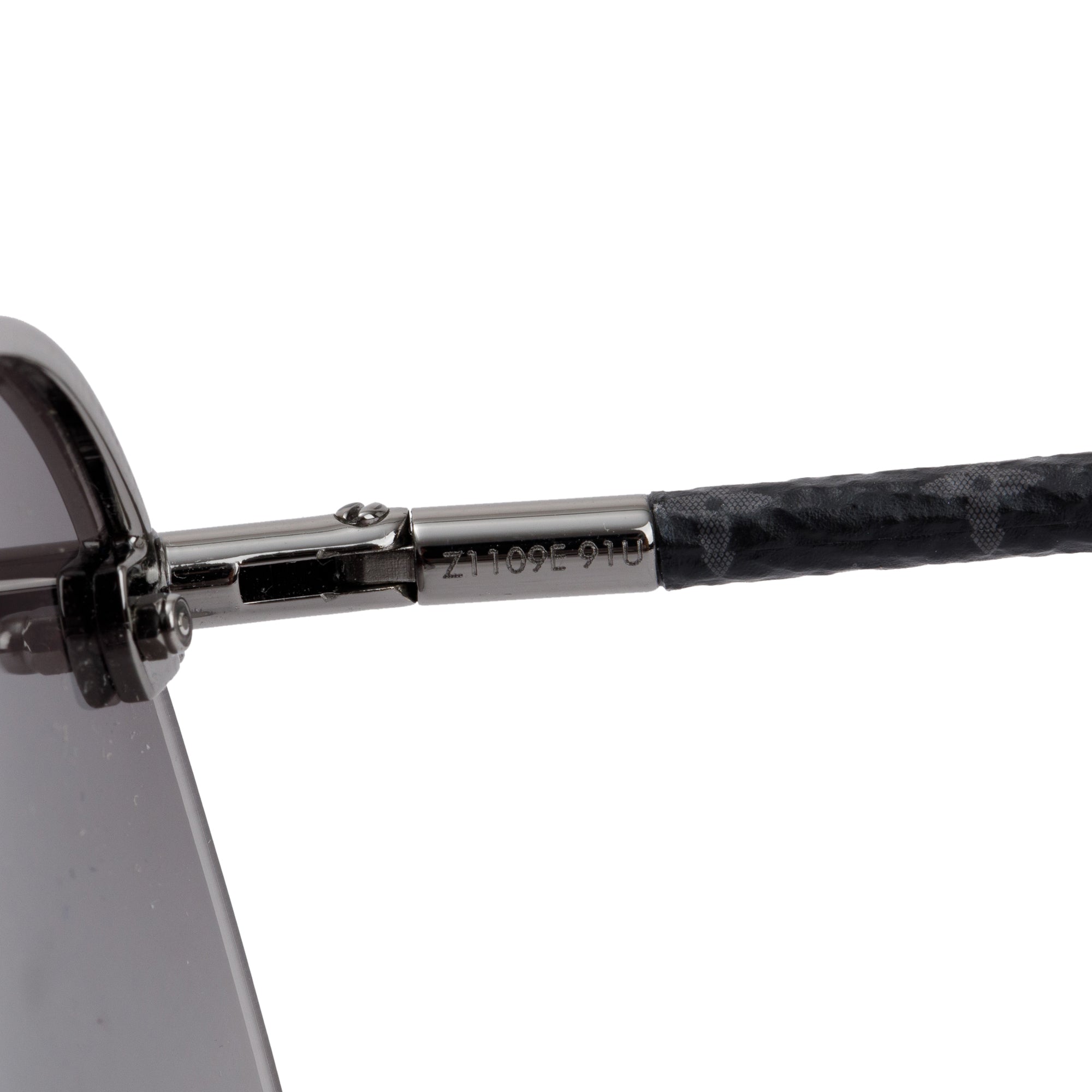 Louis Vuitton Gunmetal Clockwise Canvas Sunglasses