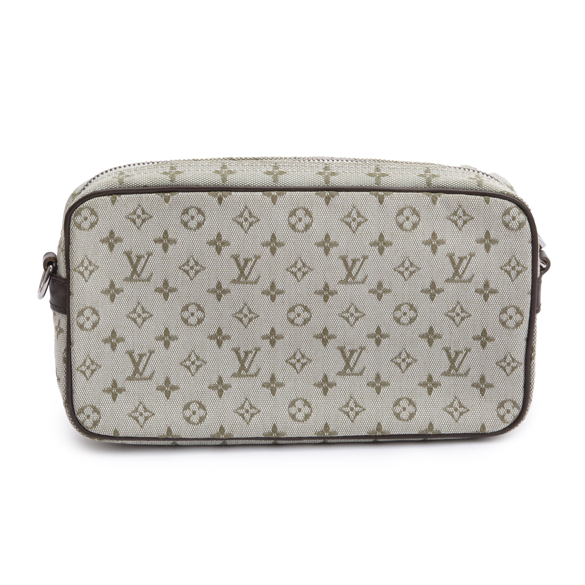 Louis Vuitton Khaki Green Monogram Mini Lin Conte De Fees Mushroom MIni Pochette
