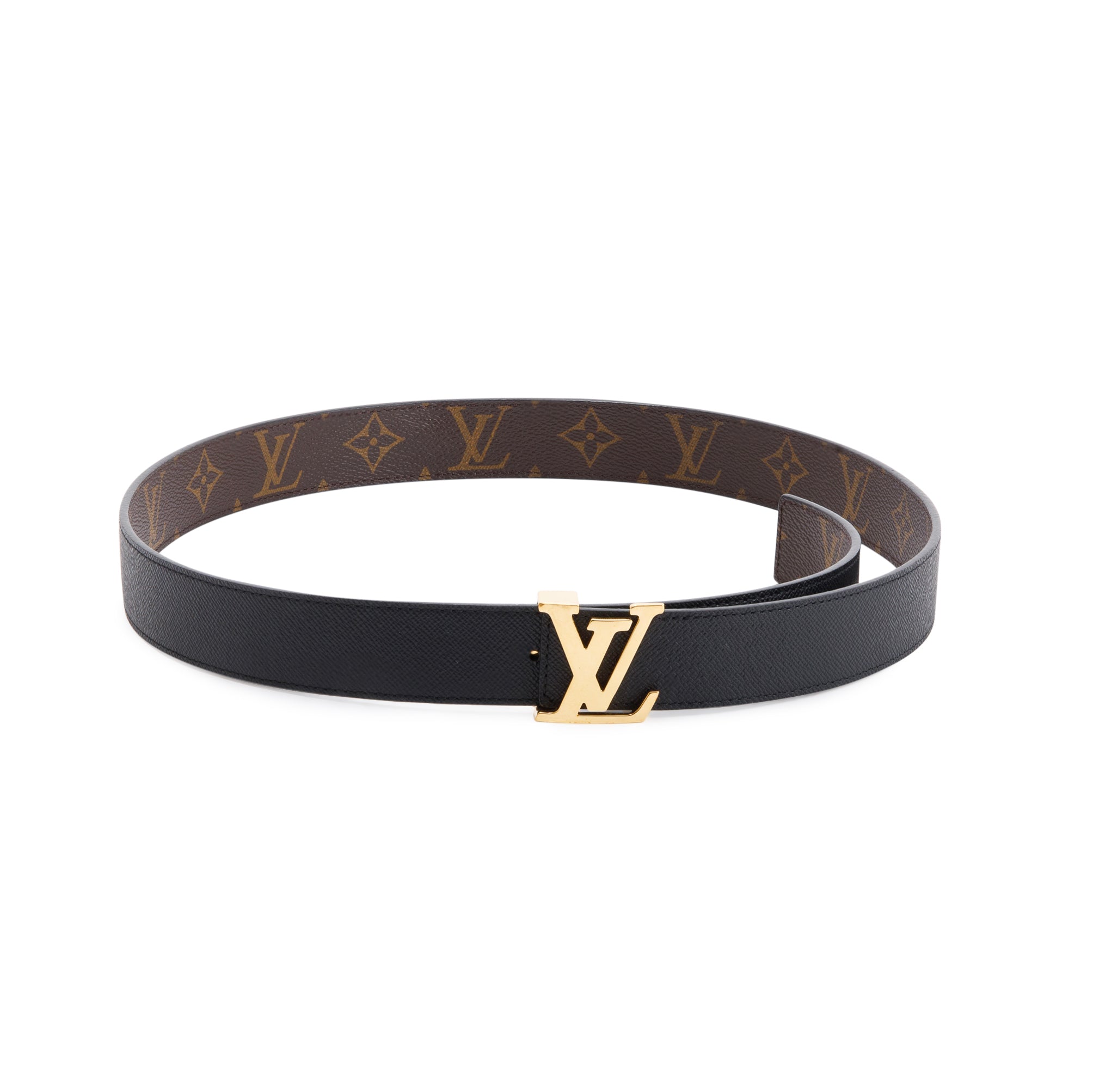 Louis Vuitton LV Initiales 30MM Reversible Belt w/ Receipt