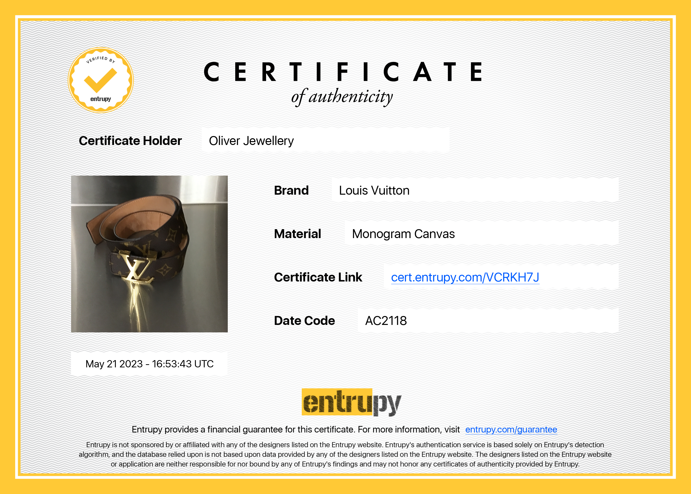 Louis Vuitton LV Initiales 40MM Belt w/ Box