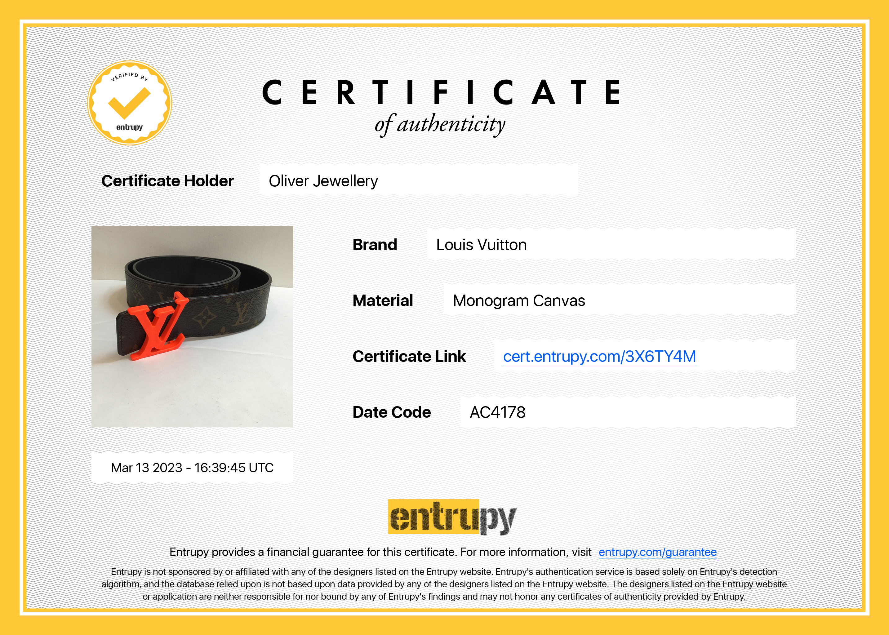 Louis Vuitton LV Initiales 40MM Reversible Belt