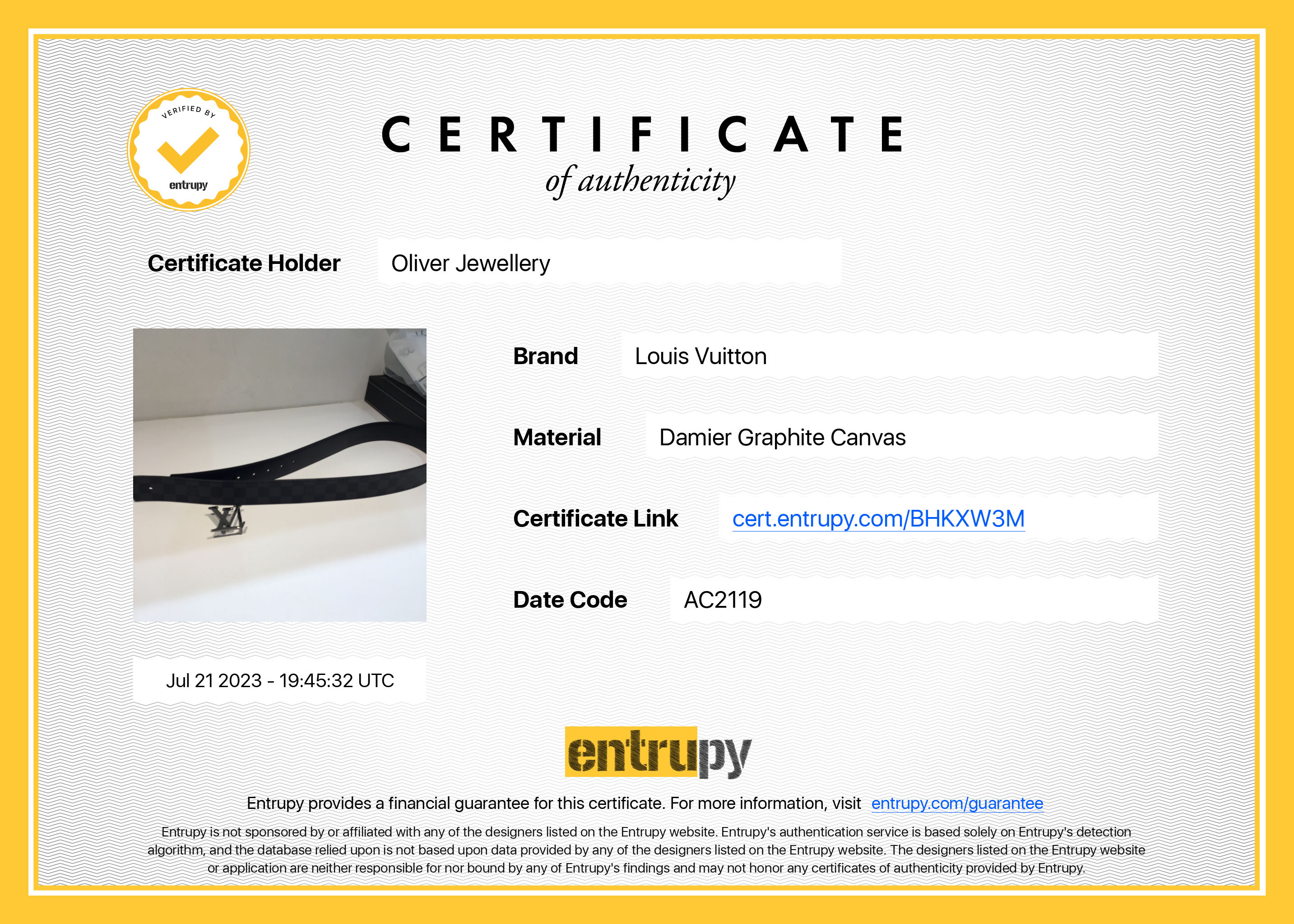 Louis Vuitton LV Initiales 40MM Reversible Belt w/ Box