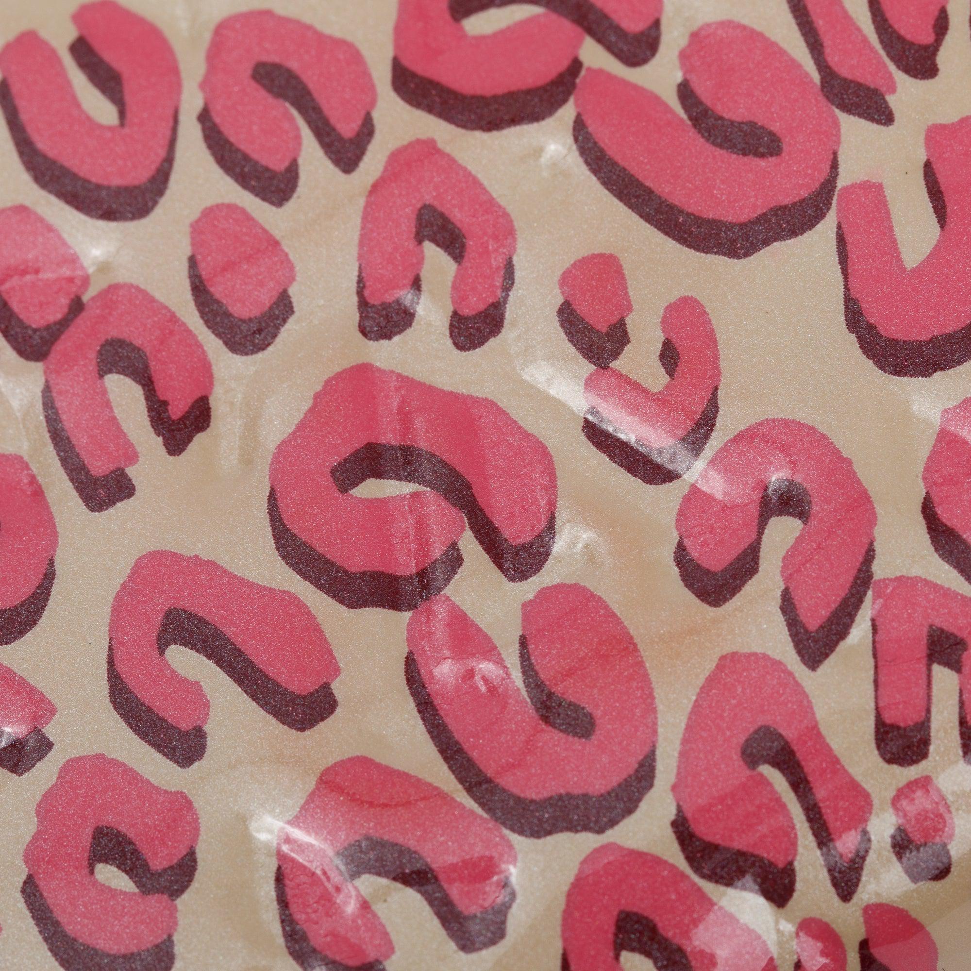 Louis Vuitton Limited Edition Blanc Corail Monogram Vernis Leopard Zippy Coin Purse w/ Box