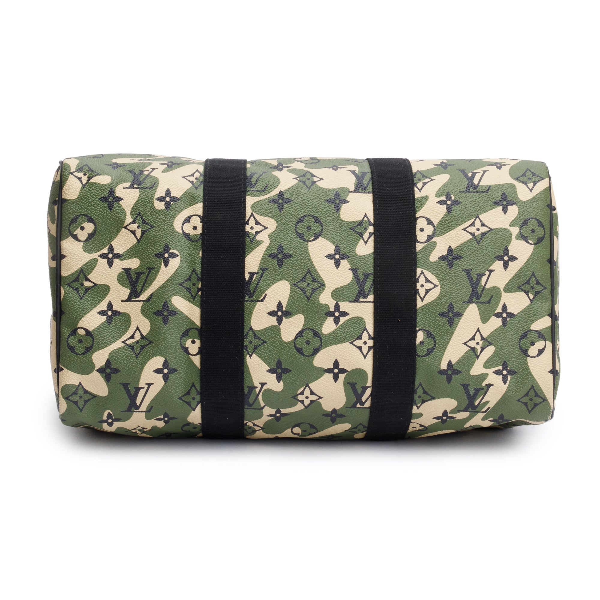 Louis Vuitton Limited Edition Green Monogramouflage Speedy 35