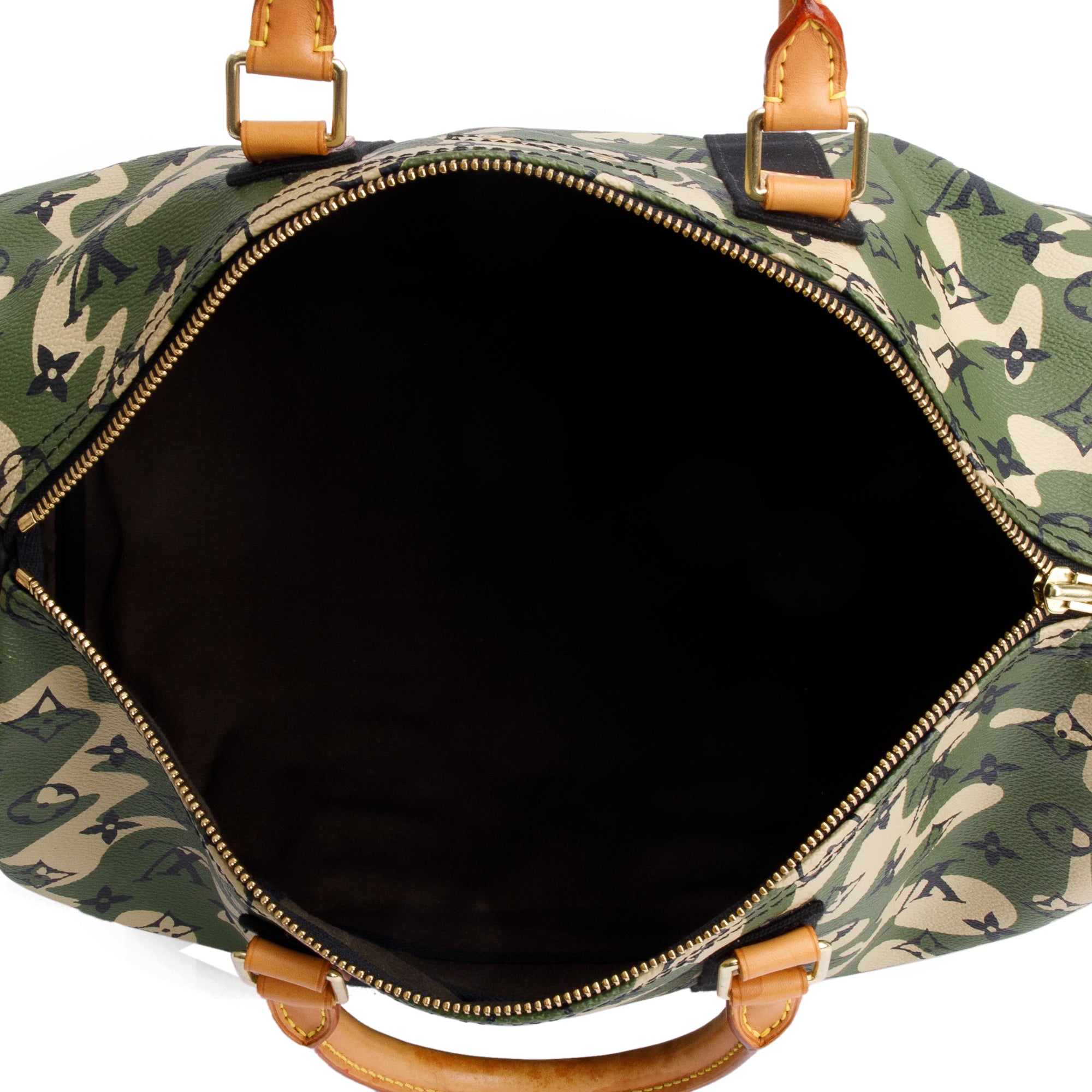 Louis Vuitton Limited Edition Green Monogramouflage Speedy 35