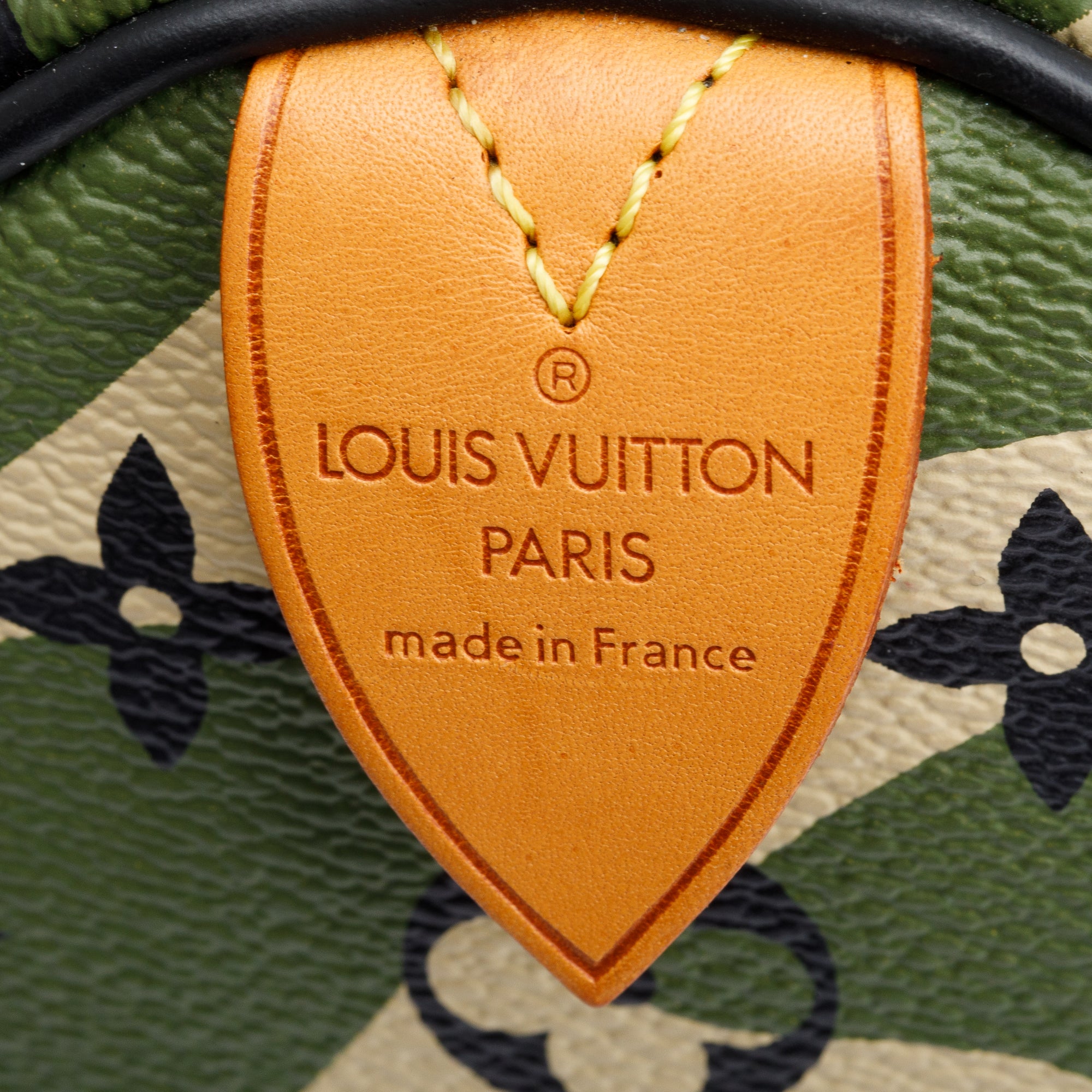 Louis Vuitton Limited Edition Green Monogramouflage Speedy 35