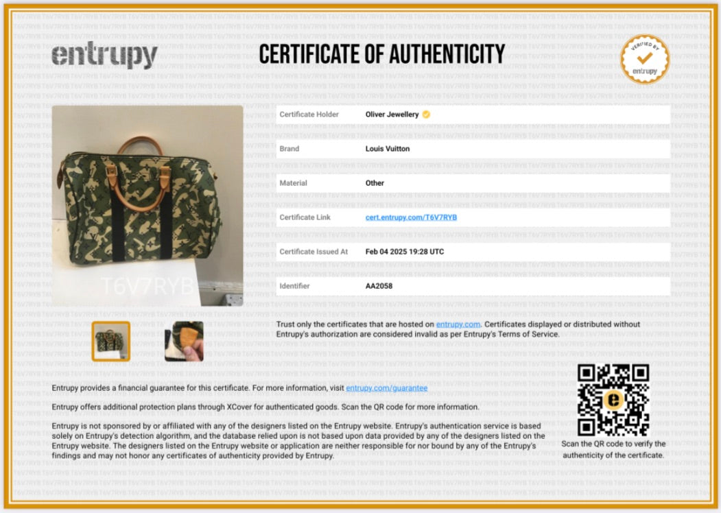 Louis Vuitton Limited Edition Green Monogramouflage Speedy 35