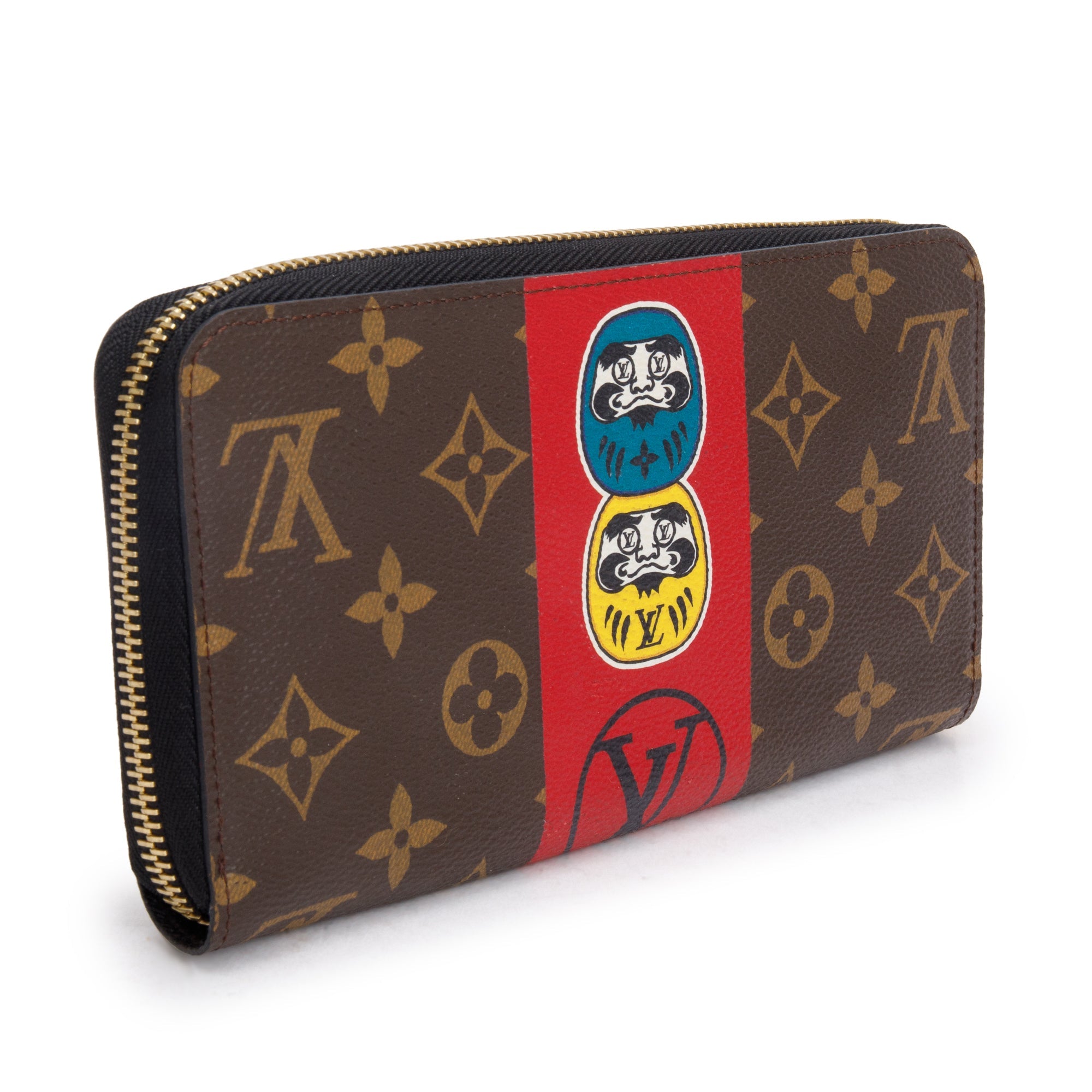 Louis Vuitton Limited Edition Monogram Kabuki Zippy Wallet