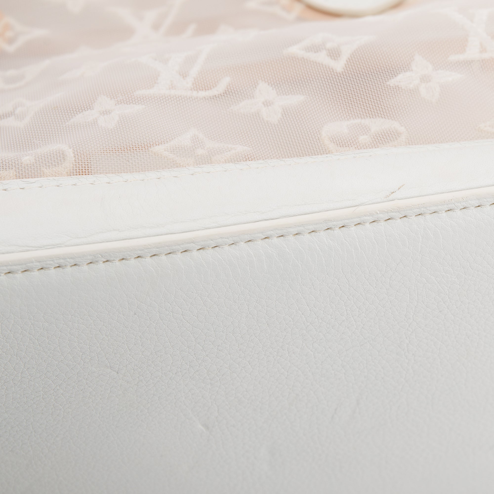 Louis Vuitton Limited Edition Monogram Transparence Lockit East-West Bag