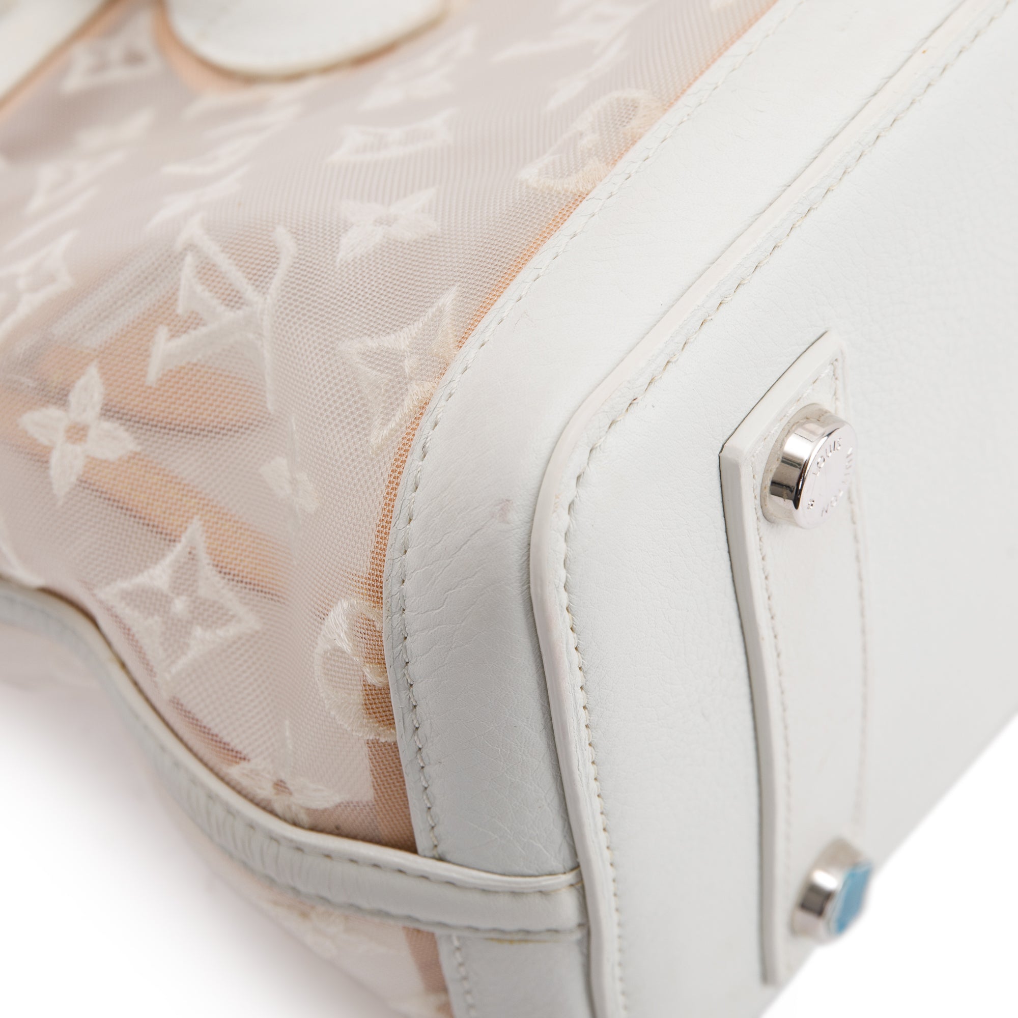 Louis Vuitton Limited Edition Monogram Transparence Lockit East-West Bag