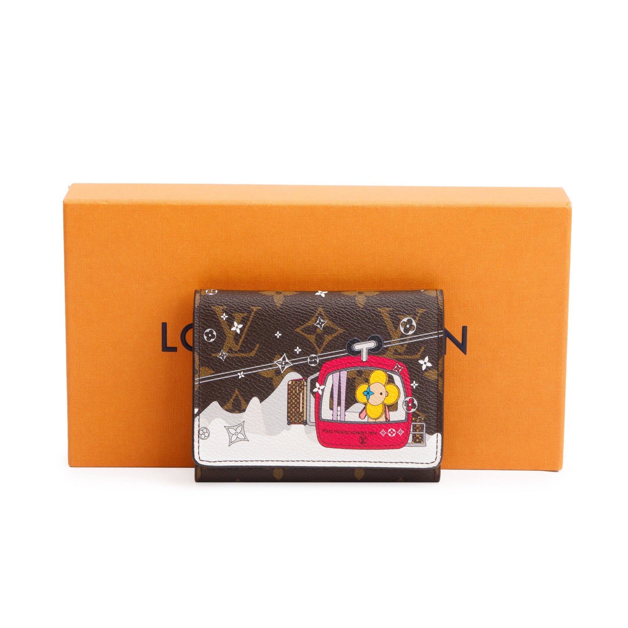 Louis Vuitton Limited Edition Monogram Vivienne Victorine Wallet w/ Box