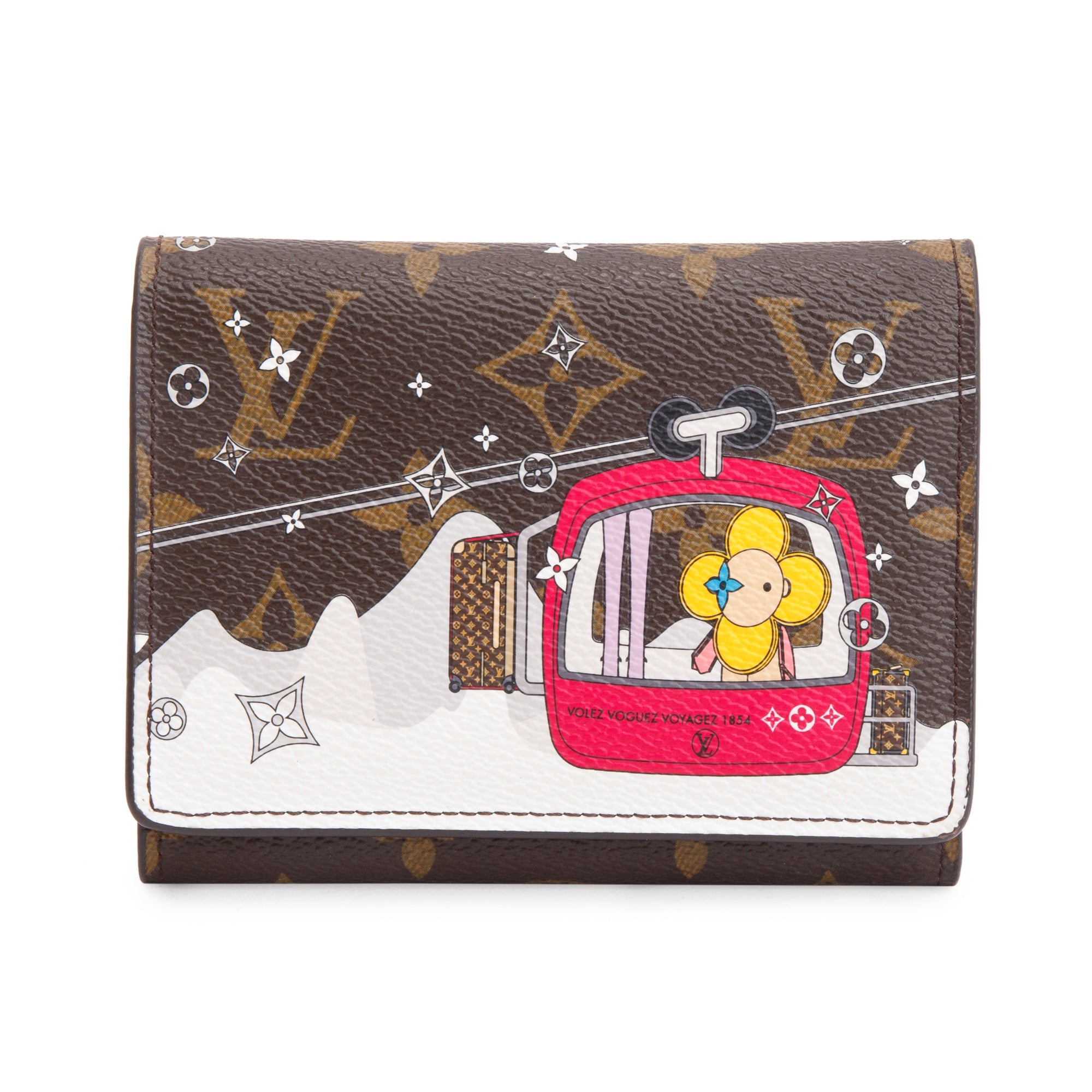 Louis Vuitton Limited Edition Monogram Vivienne Victorine Wallet w/ Box