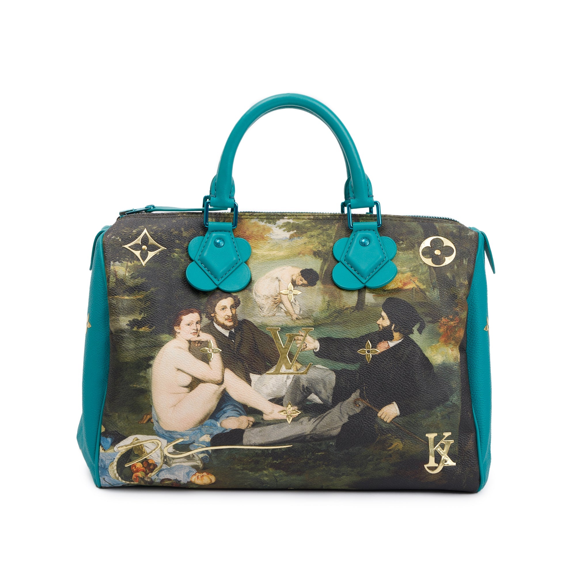 Louis Vuitton Limited Edition x Jeff Koons Masters Manet Speedy 30