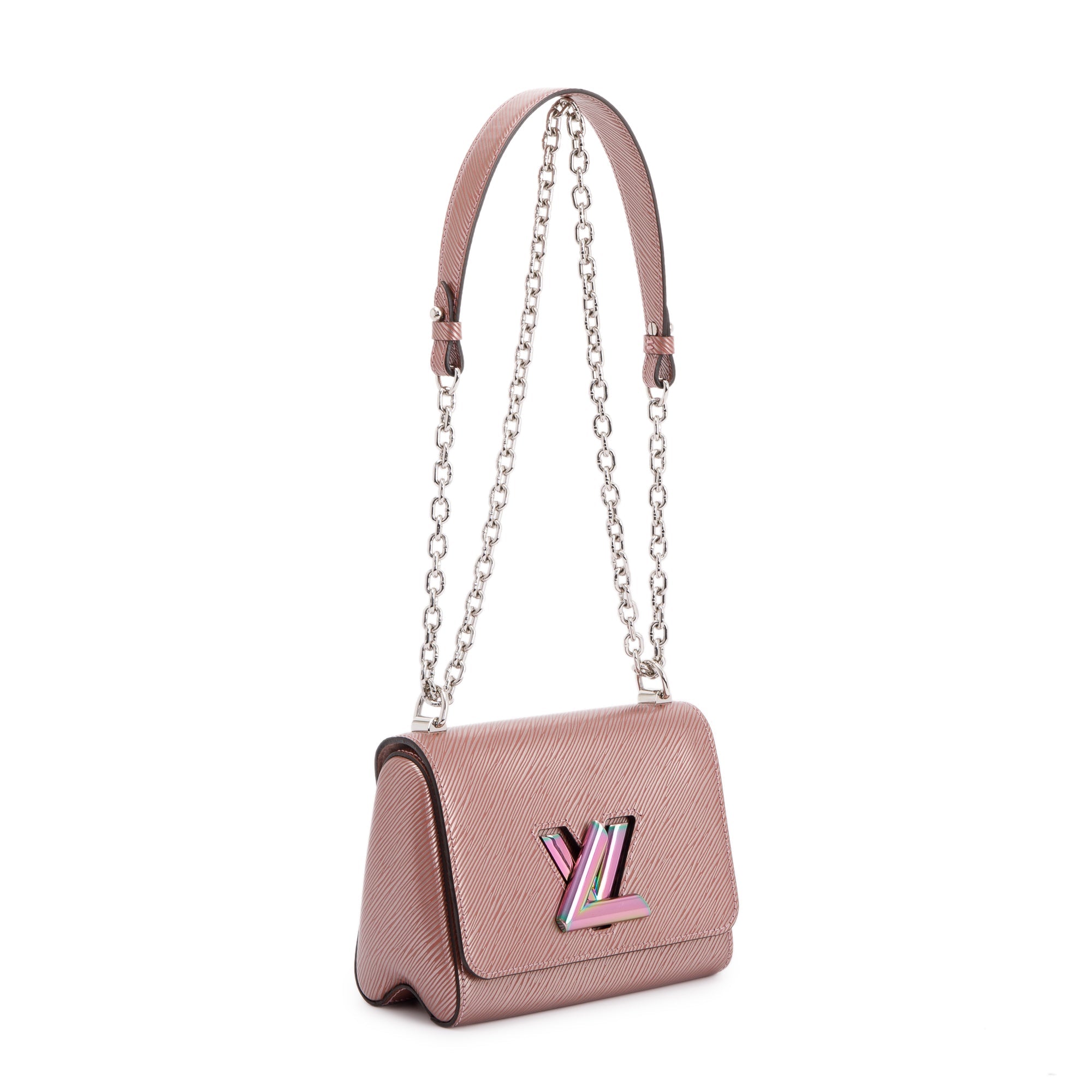 Louis Vuitton Metallic Pink Epi Scarabeo Twist PM