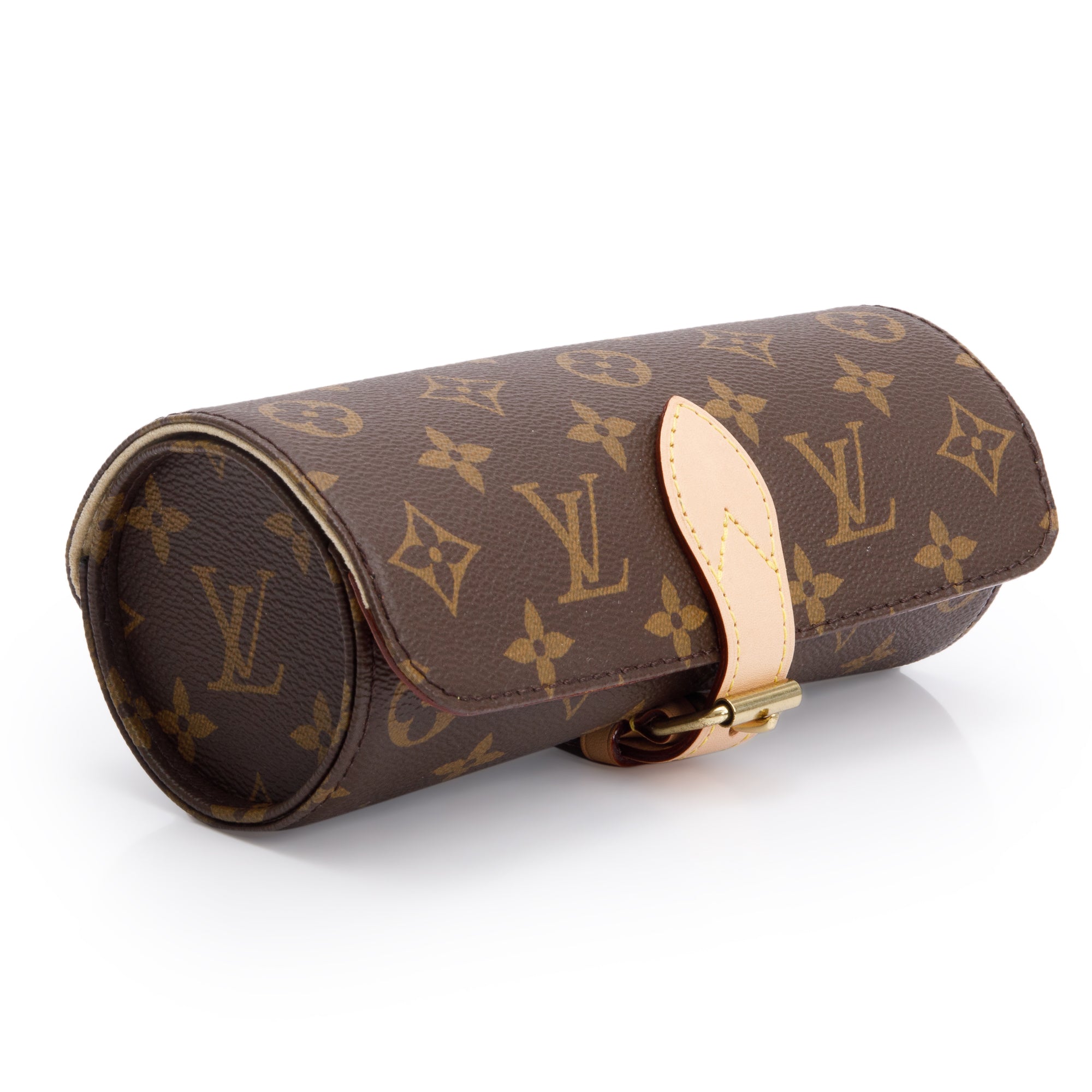 Louis Vuitton Monogram 3 Watch Travel Case