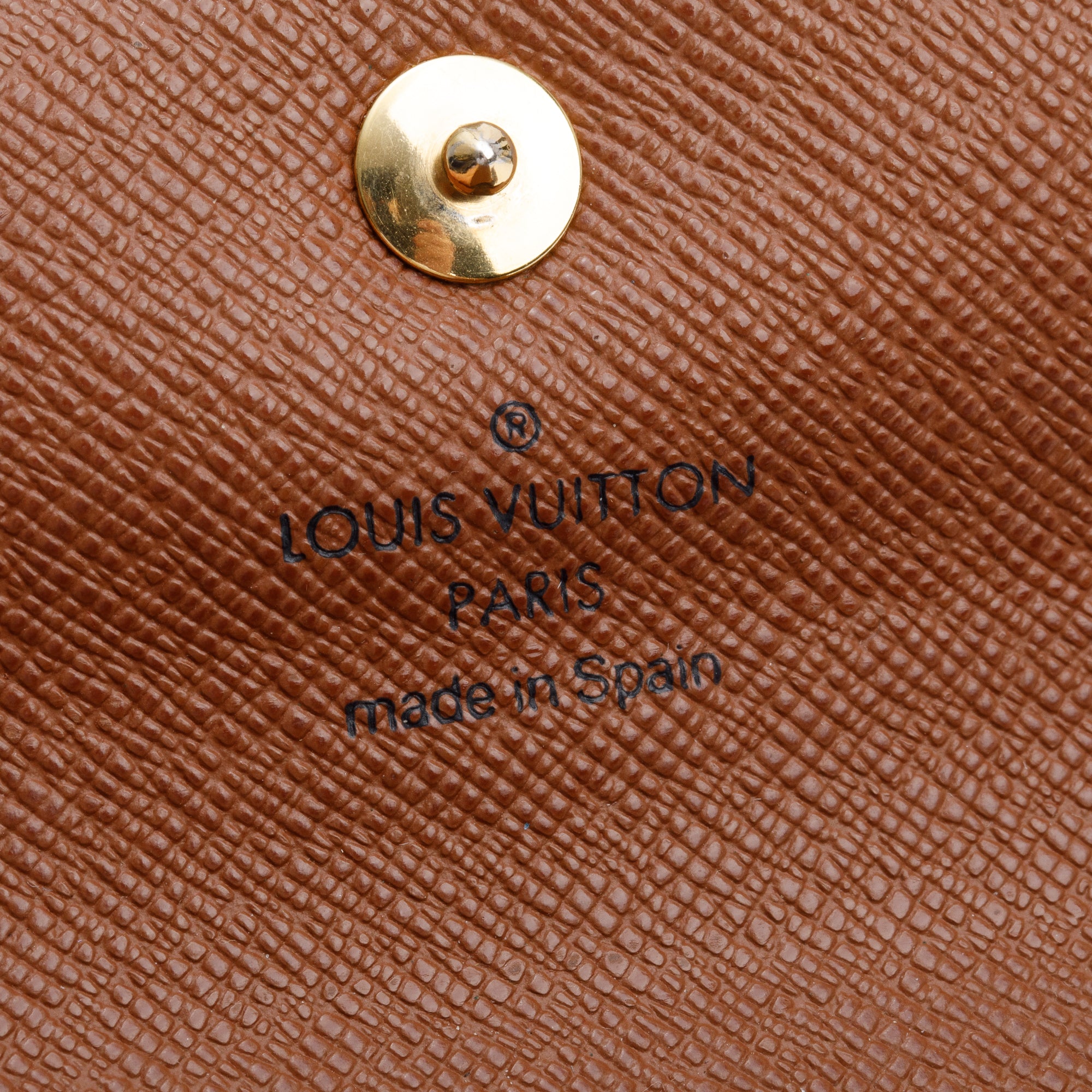 Louis Vuitton Monogram Alexandra Flap Wallet