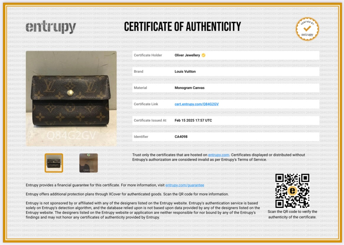 Louis Vuitton Monogram Alexandra Flap Wallet