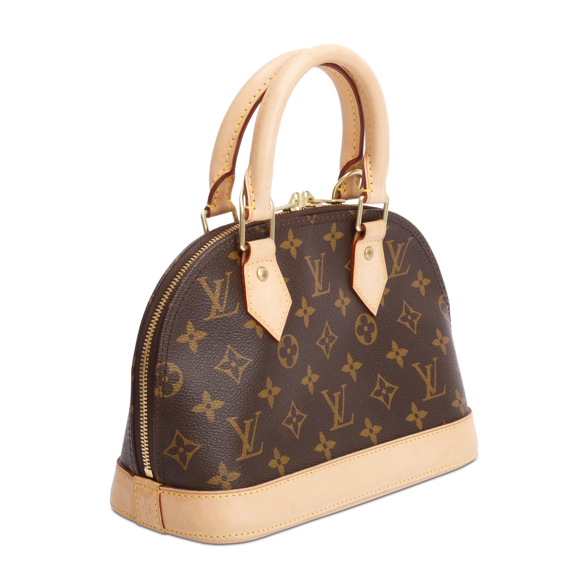 Louis Vuitton Monogram Alma BB w/ Monogram Strap