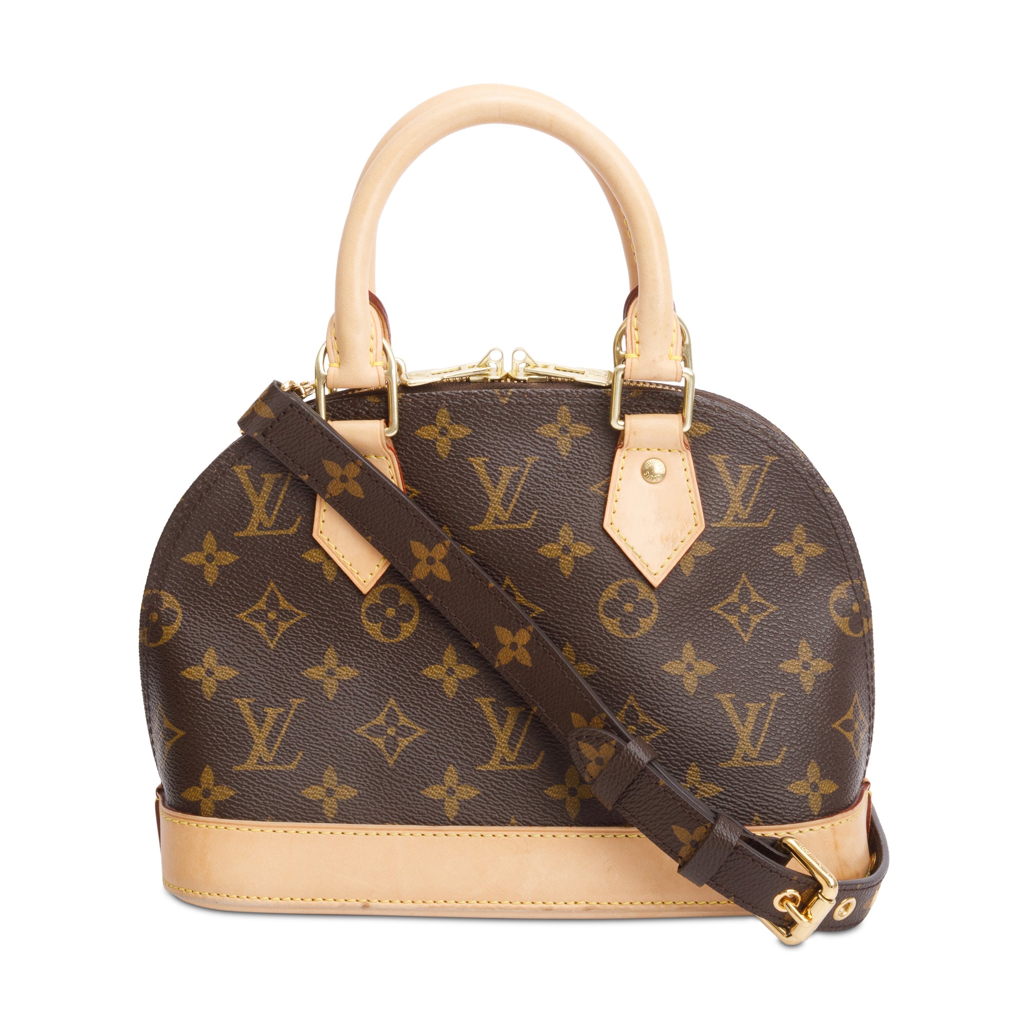 Louis Vuitton Monogram Alma BB w/ Monogram Strap