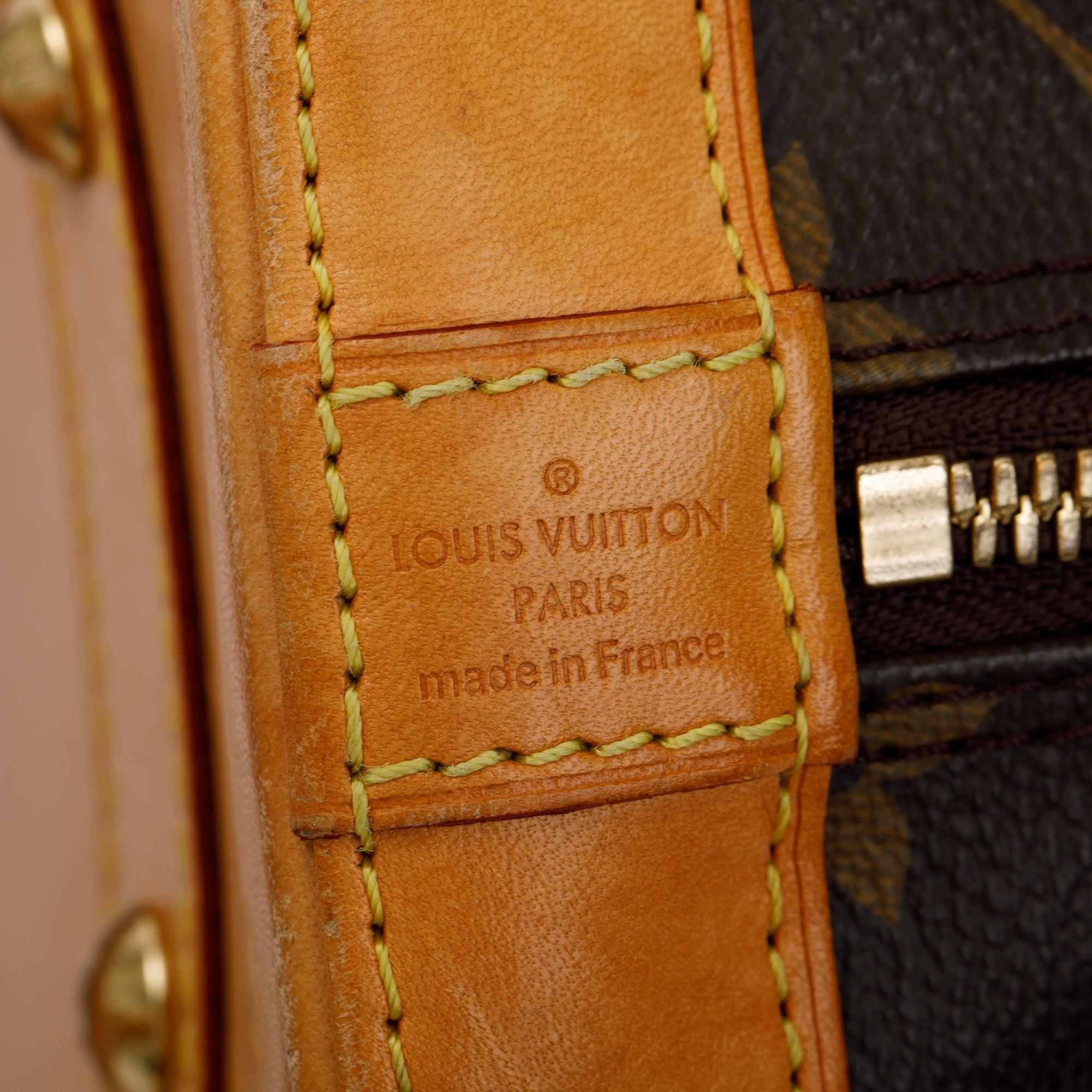 Louis Vuitton Monogram Alma BB w/ Strap