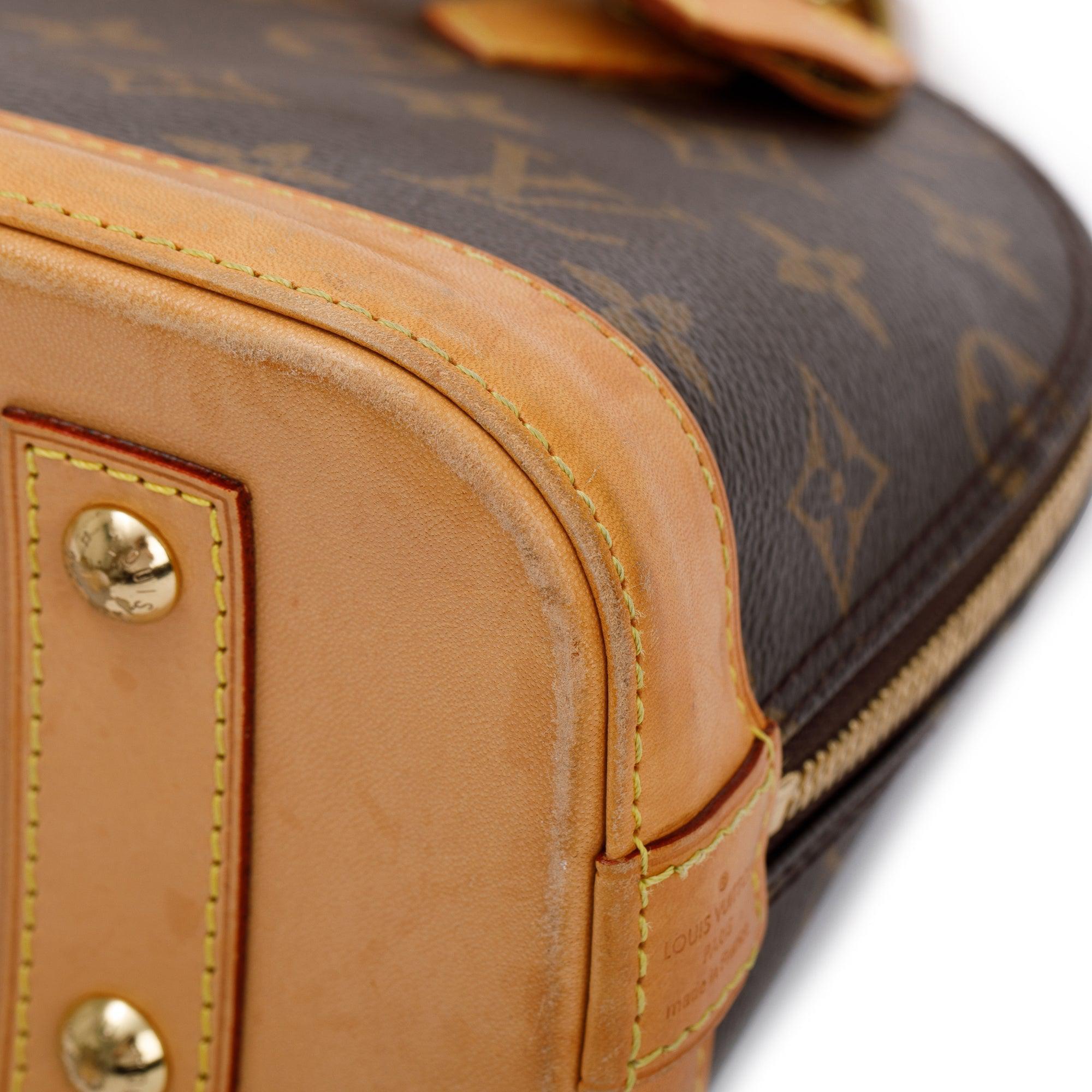 Louis Vuitton Monogram Alma BB w/ Strap