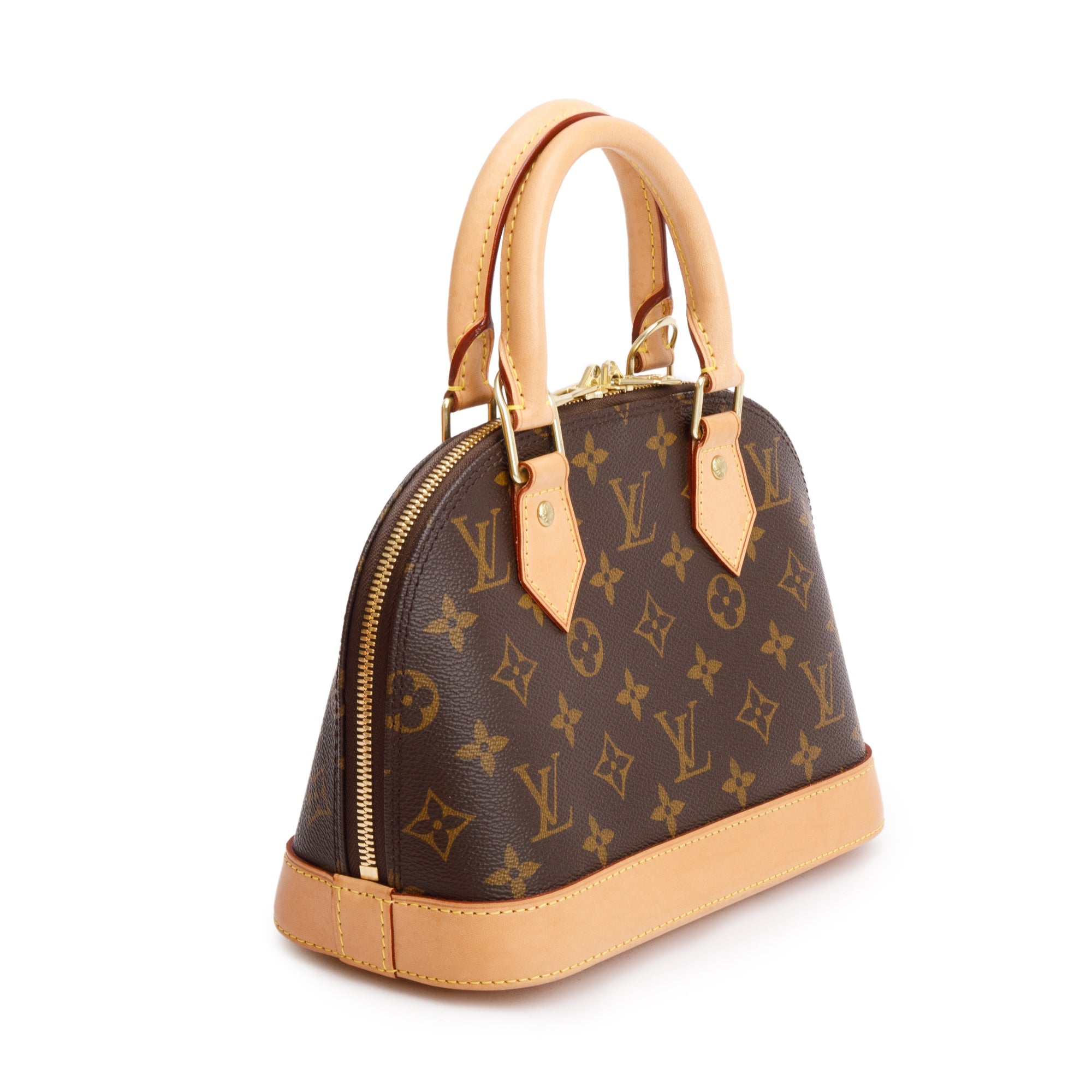 Louis Vuitton Monogram Alma BB w/ Strap & Box