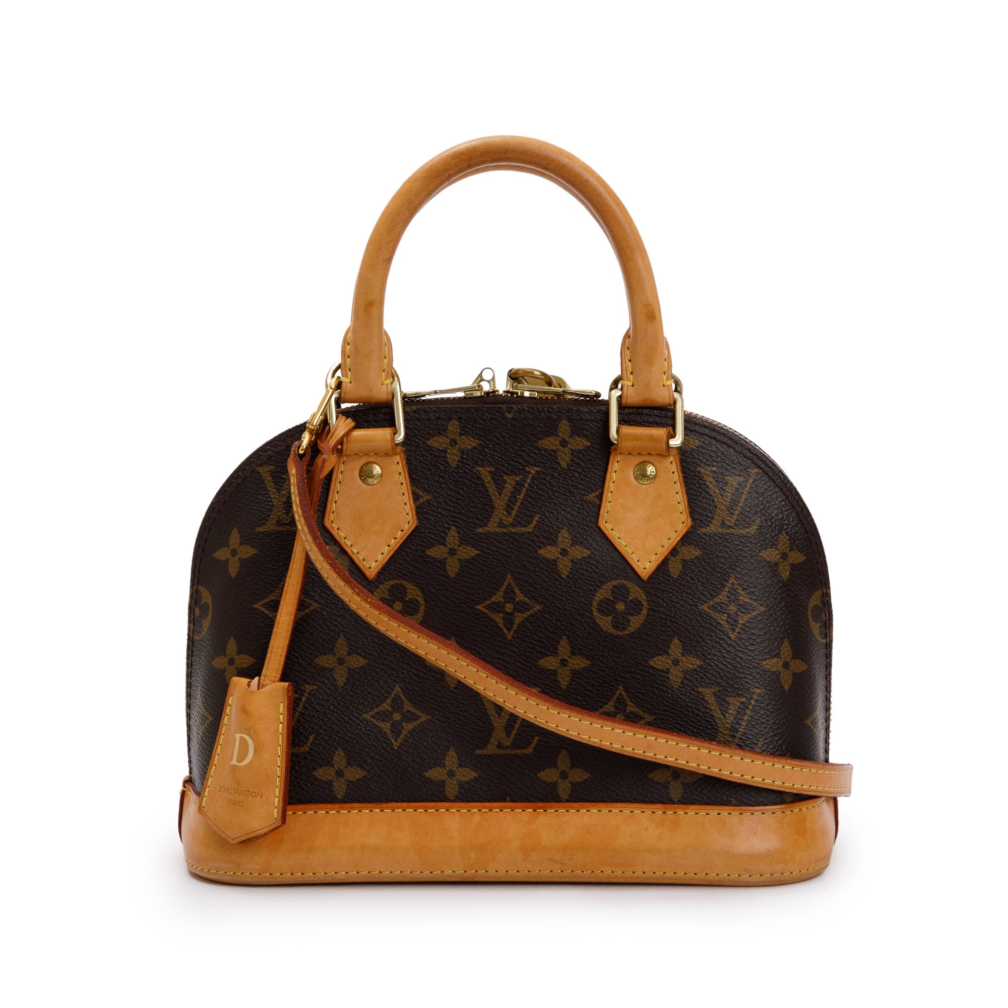 Louis Vuitton Monogram Alma BB w/ Strap