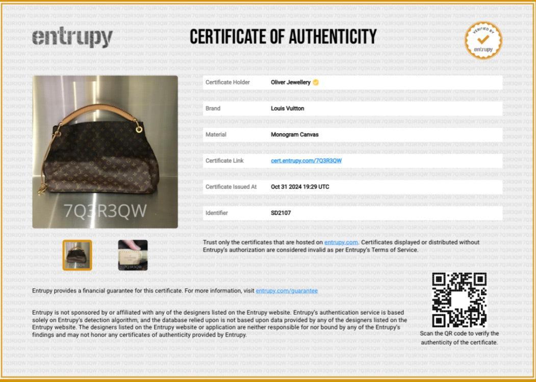 Louis Vuitton Monogram Artsy MM w/ Box