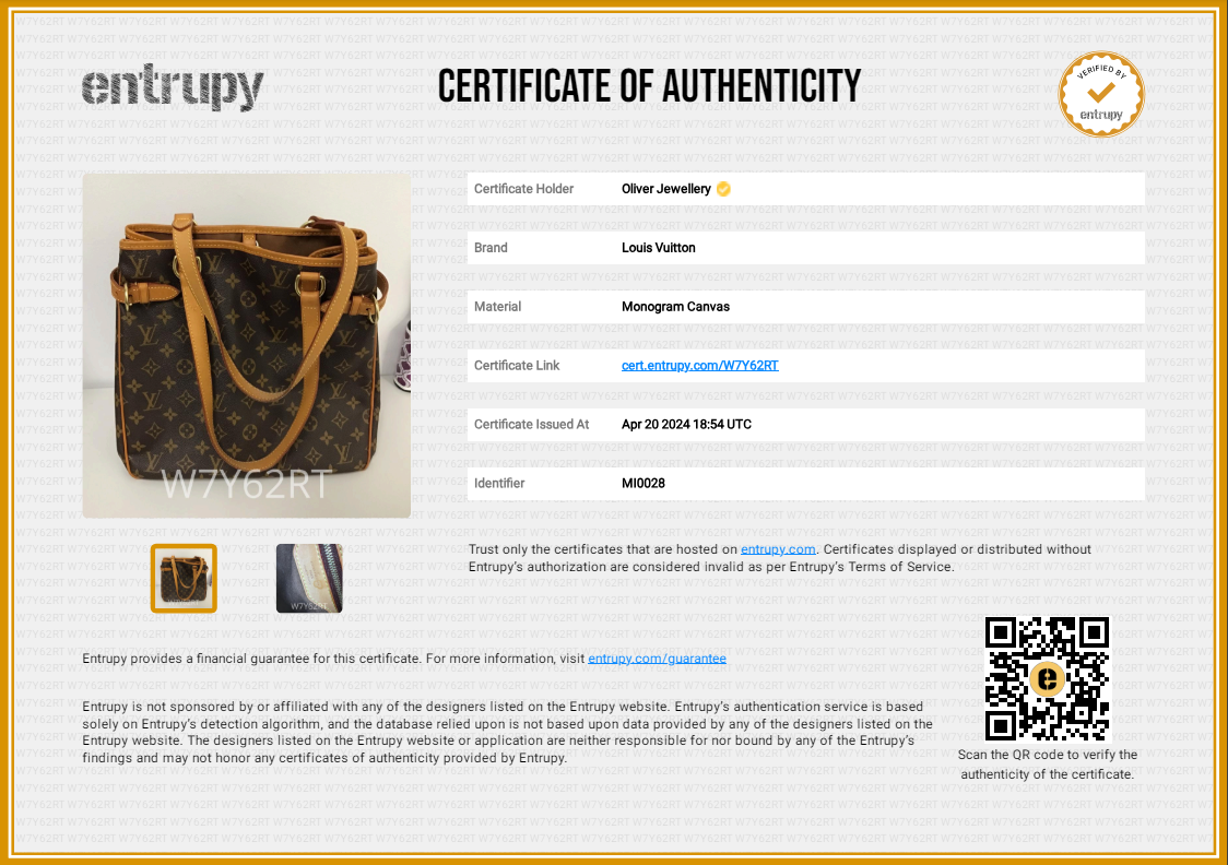 Louis Vuitton Monogram Batignolles Vertical Bag