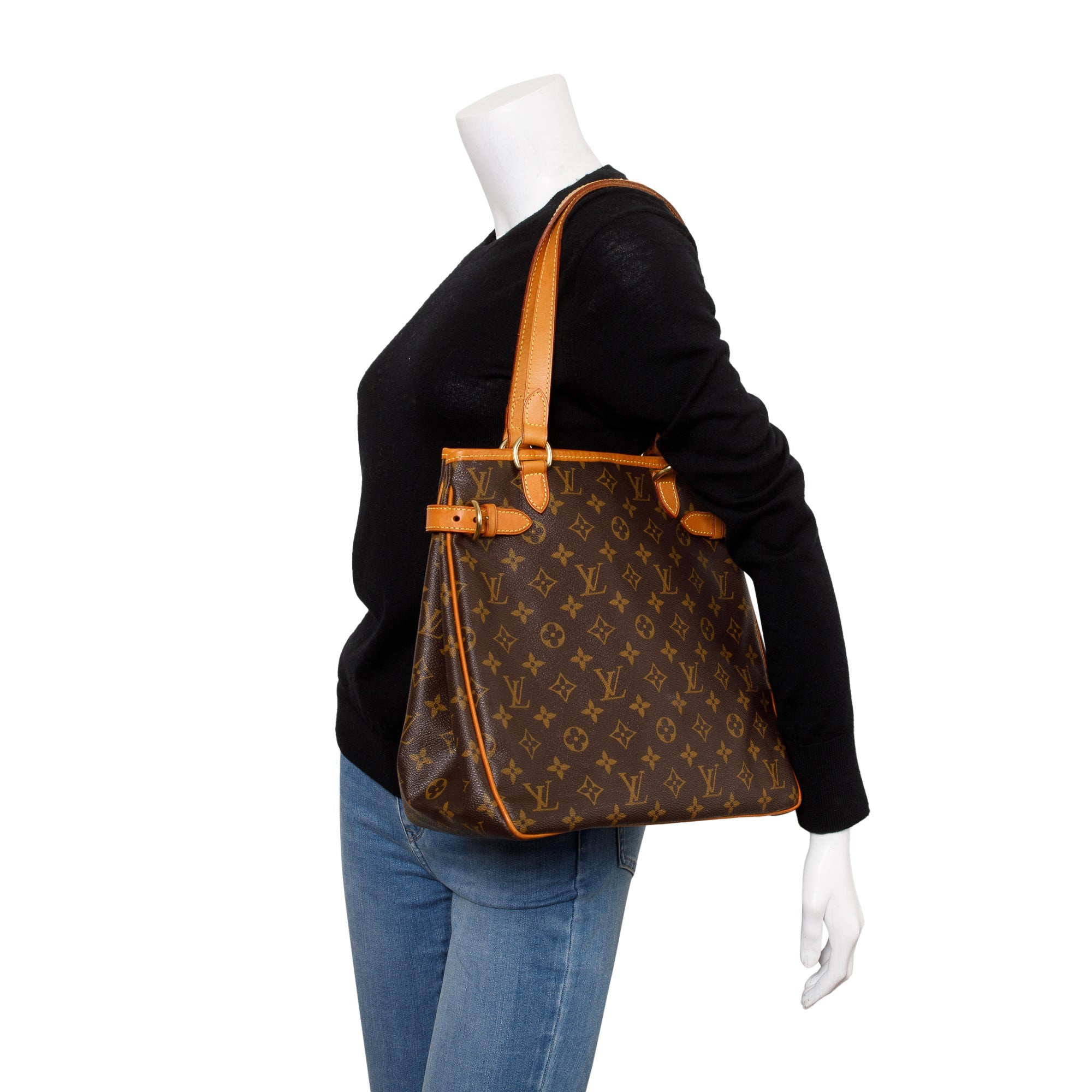 Louis Vuitton Monogram Batignolles Vertical Bag