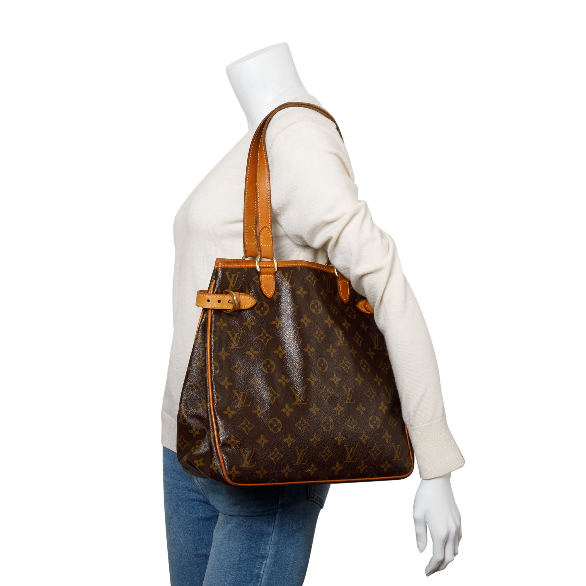 Louis Vuitton Monogram Batignolles Vertical Bag