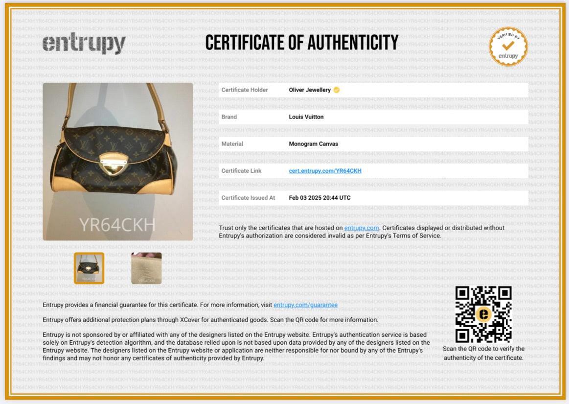 Louis Vuitton Monogram Beverly MM