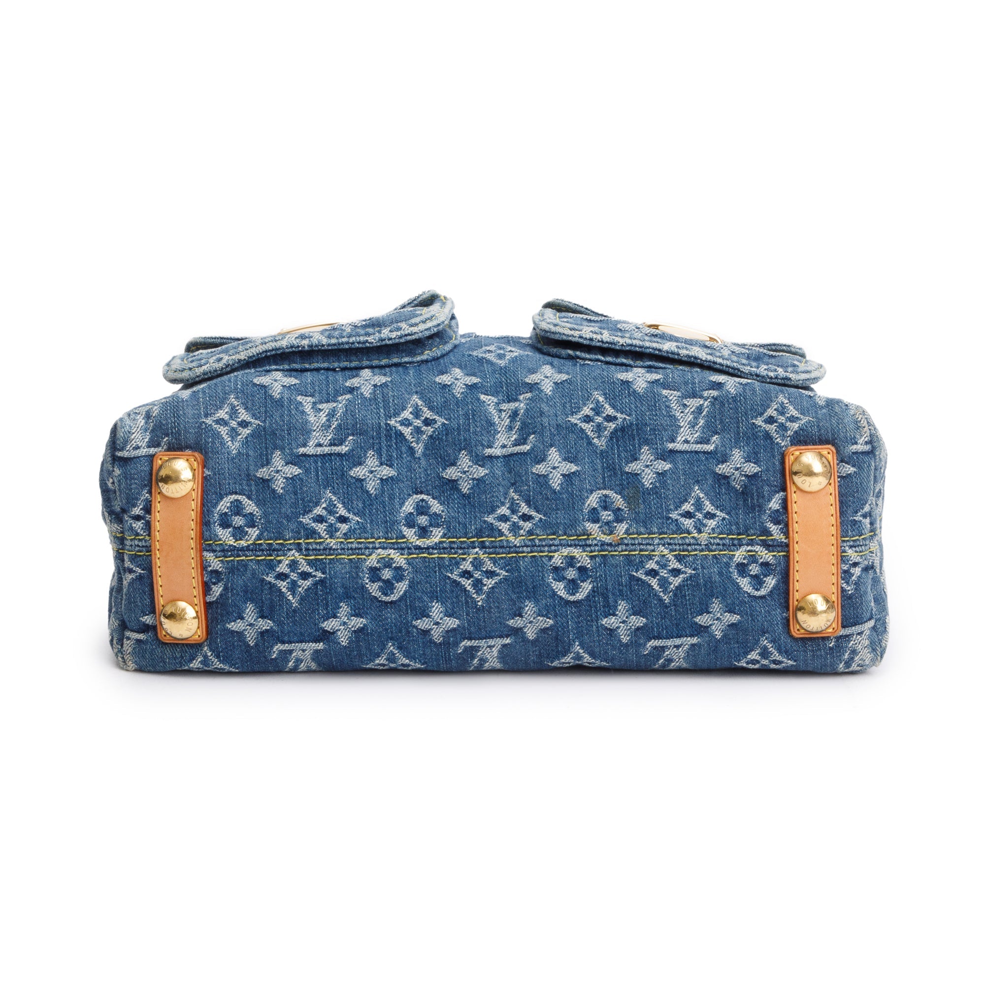 Louis Vuitton Monogram Blue Denim Baggy PM