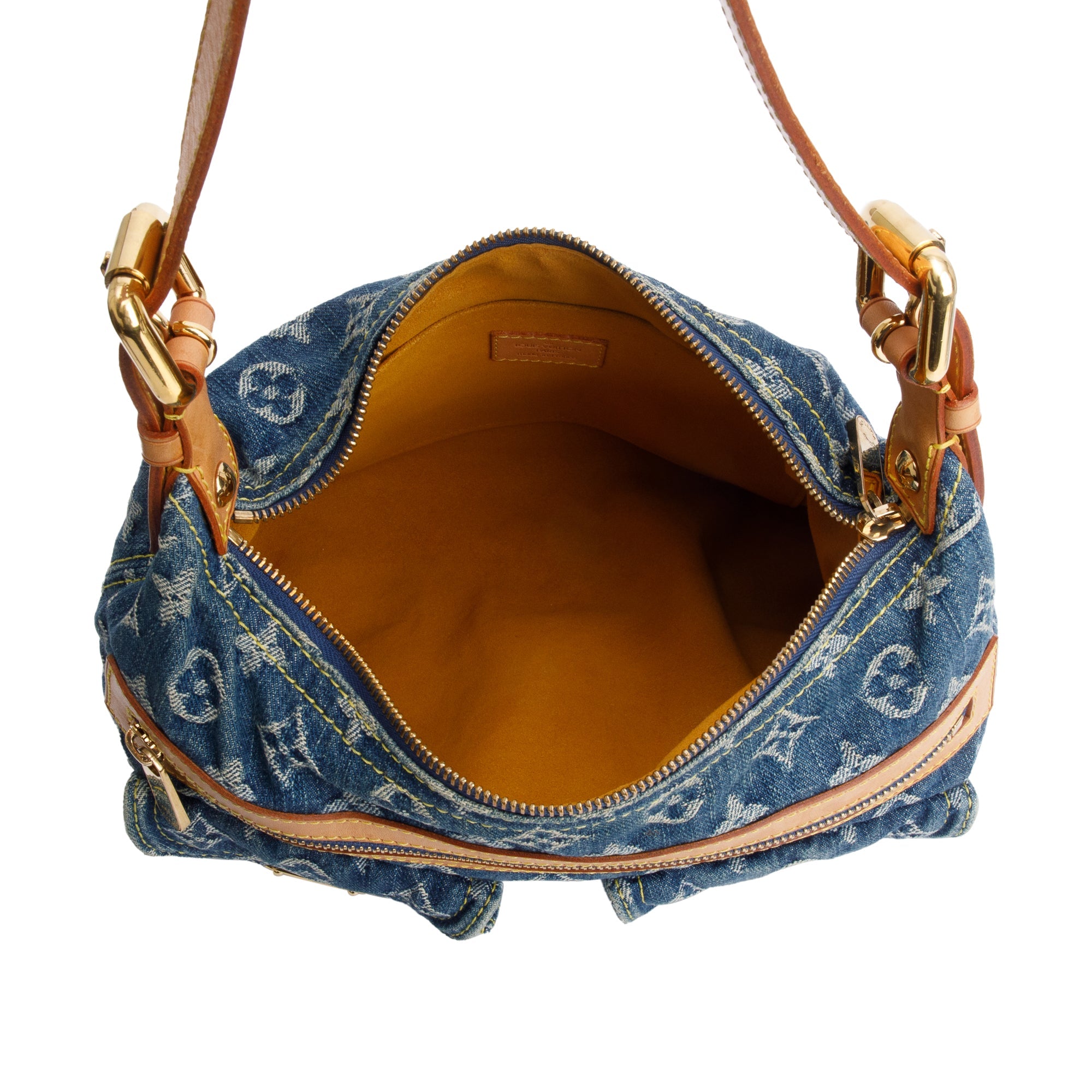 Louis Vuitton Monogram Blue Denim Baggy PM