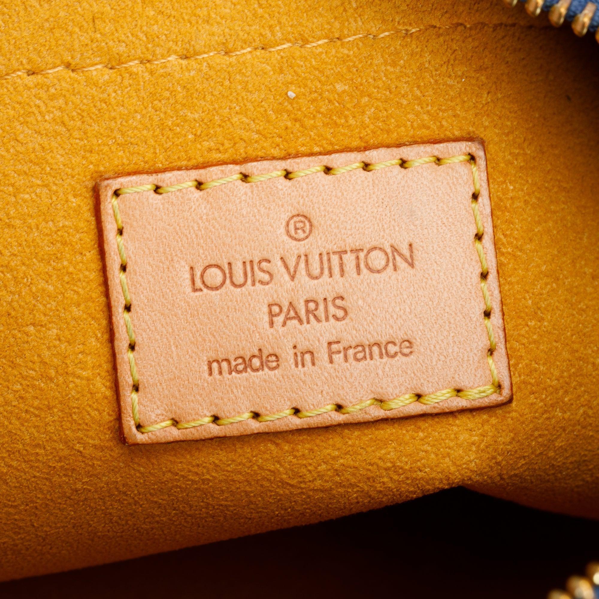 Louis Vuitton Monogram Blue Denim Baggy PM