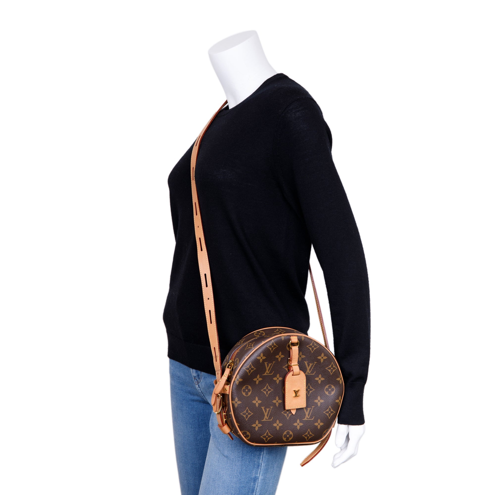 Louis Vuitton Monogram Boite Chapeau Souple MM w/Box