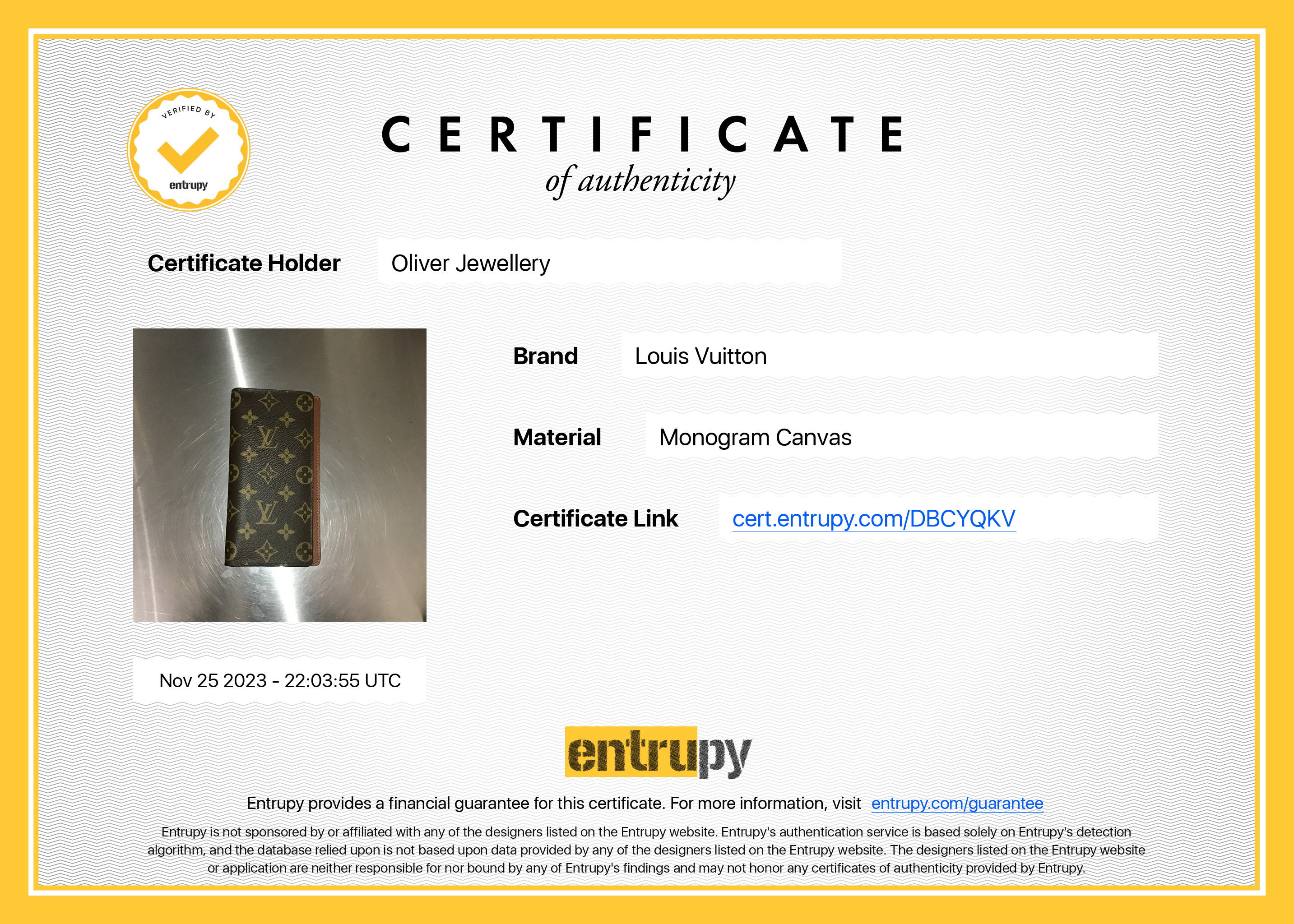 Louis Vuitton Monogram Brazza Wallet w/ Box