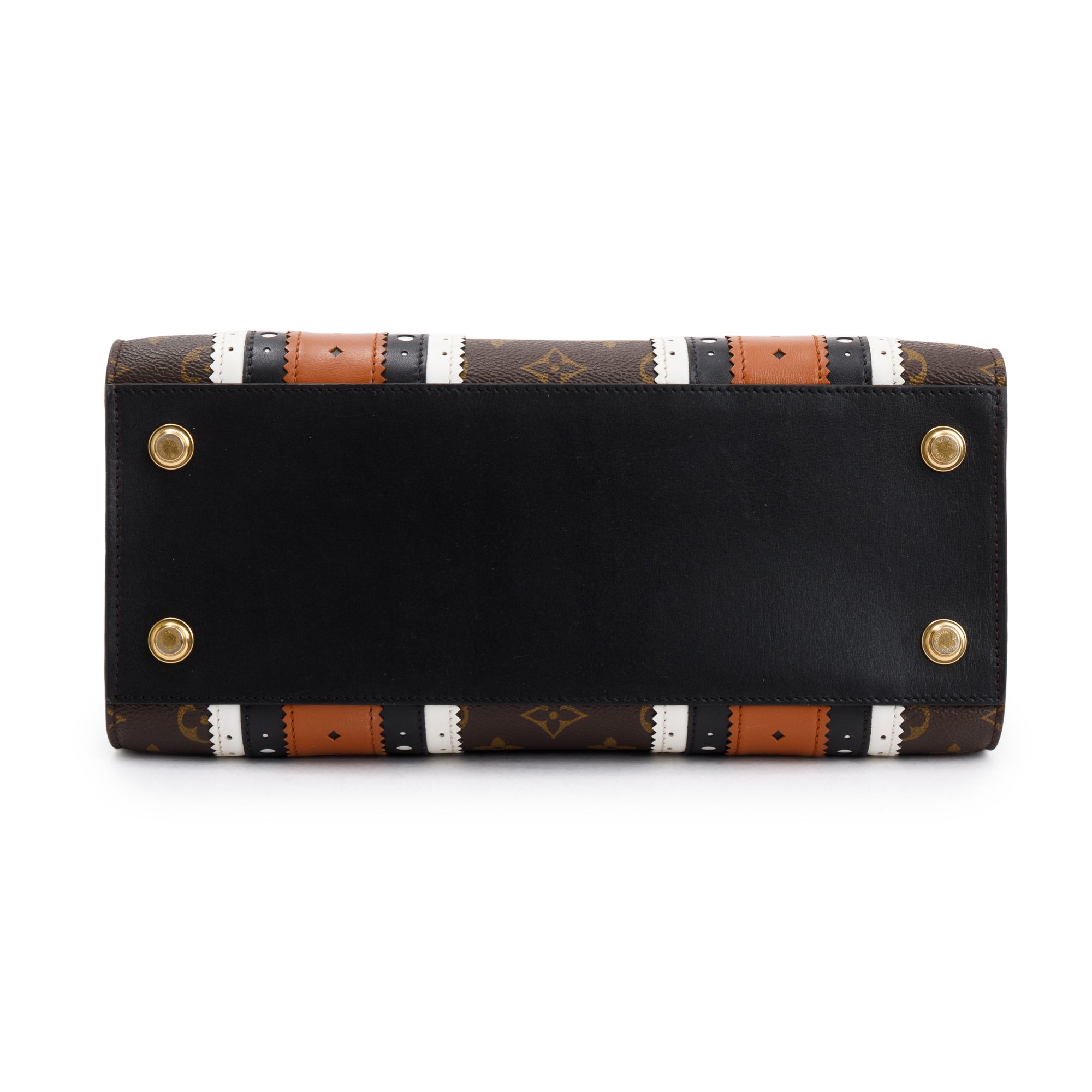 Louis Vuitton Monogram Brogue City Steamer MM w/ Strap, Box & Receipt