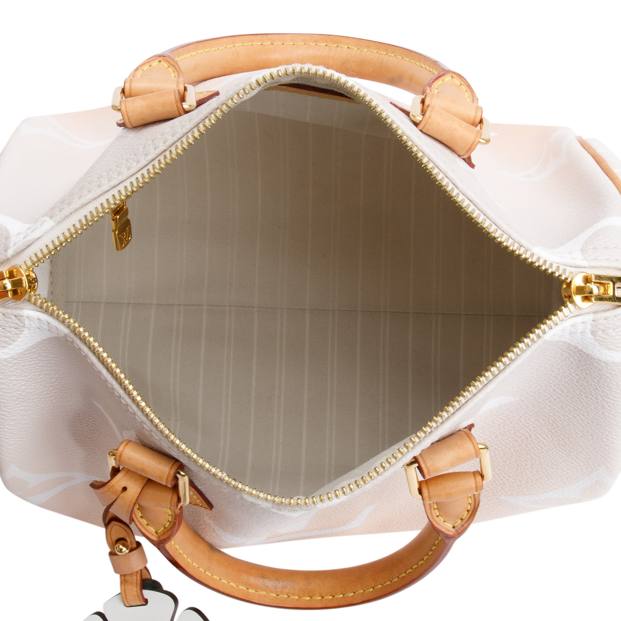 Louis Vuitton Monogram By The Pool Speedy Bandouliere 25 w/ Strap