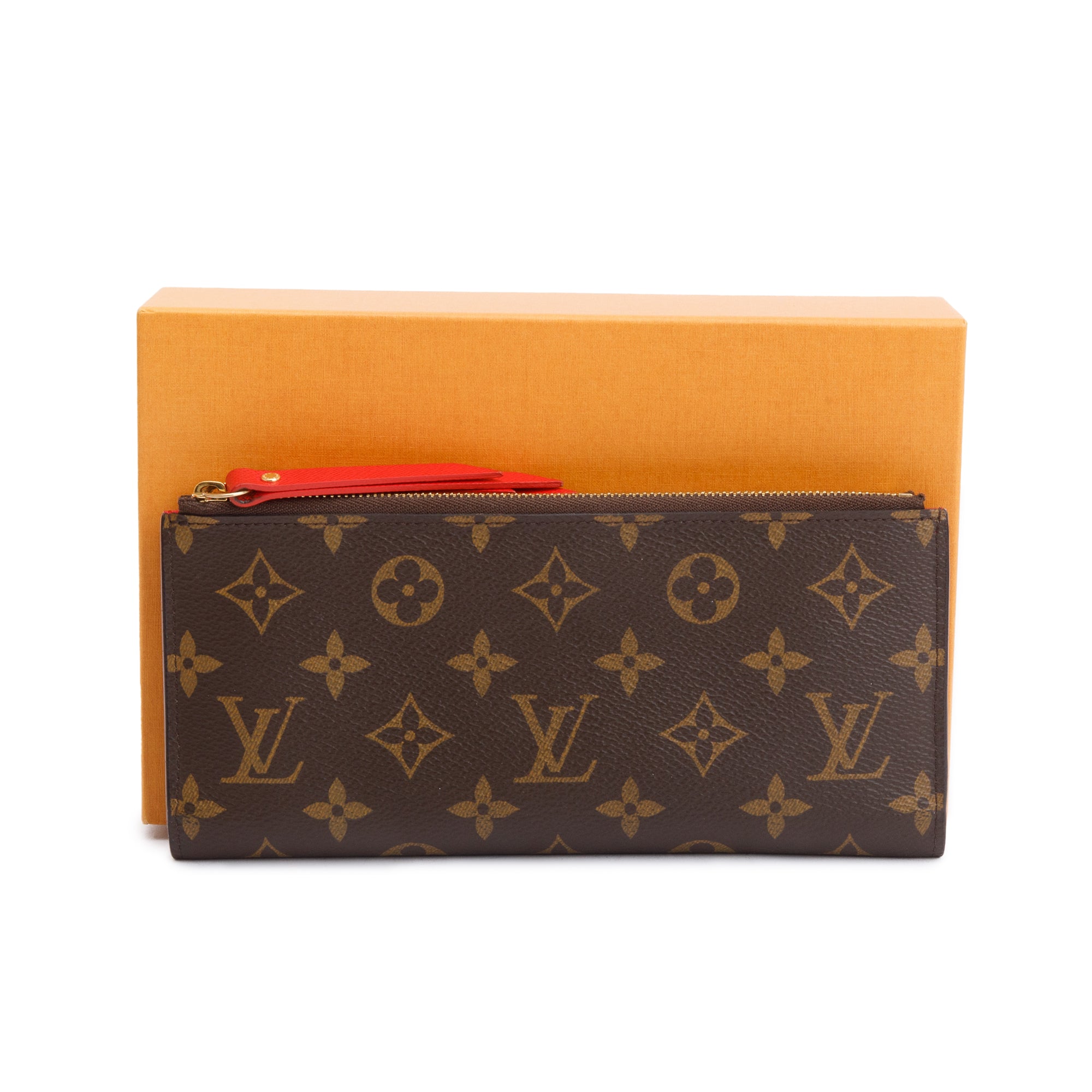 Louis Vuitton Monogram Canvas Adele Wallet w/ Box