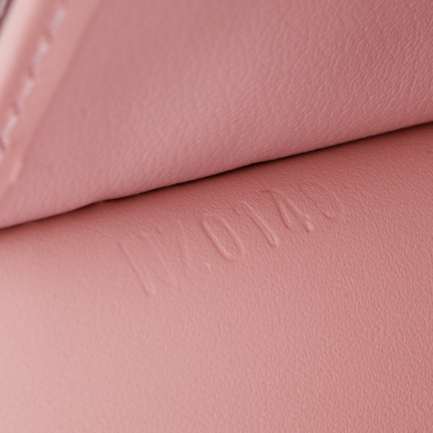 Louis Vuitton Monogram Canvas Pink Vernis Cherrywood Wallet w/ Box