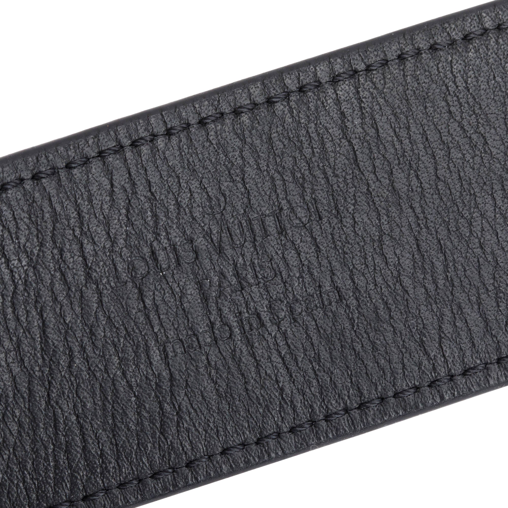 Louis Vuitton Monogram Canvas Signature Chain 35 MM Belt, Size 85 36 w/ Box & Receipt