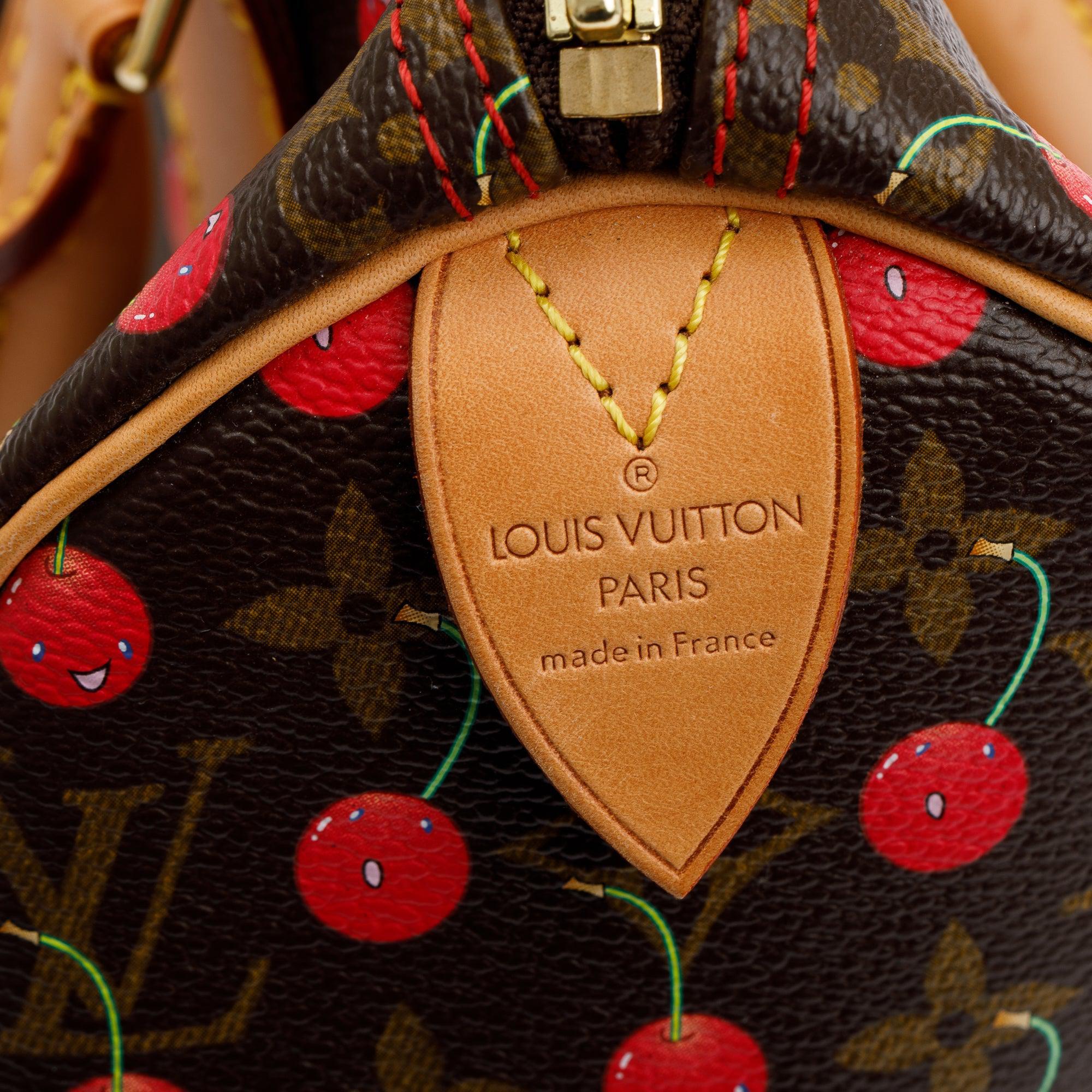 Louis Vuitton Monogram Cerise Speedy 25
