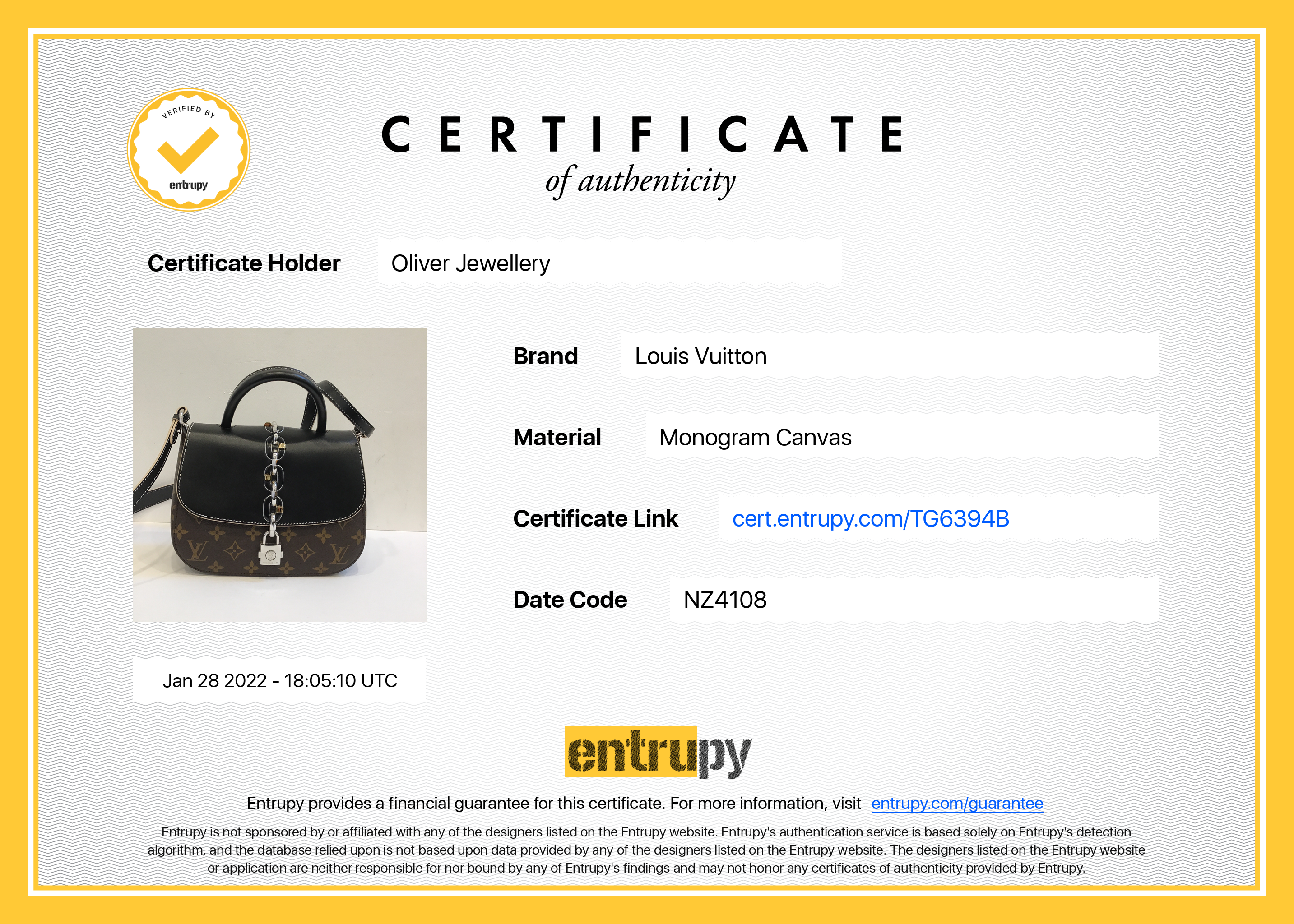 Louis Vuitton Monogram Chain-It PM