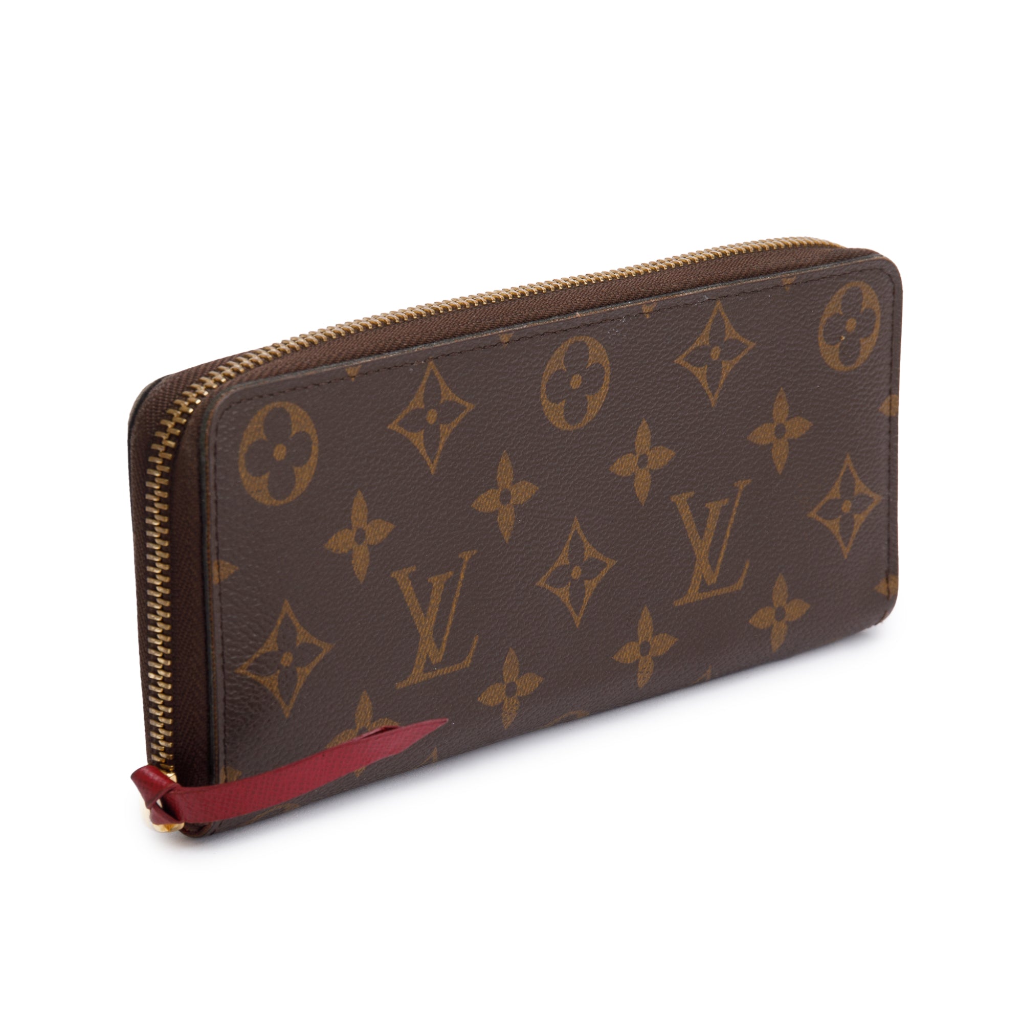 Louis Vuitton Monogram Clemence Wallet w/ Box