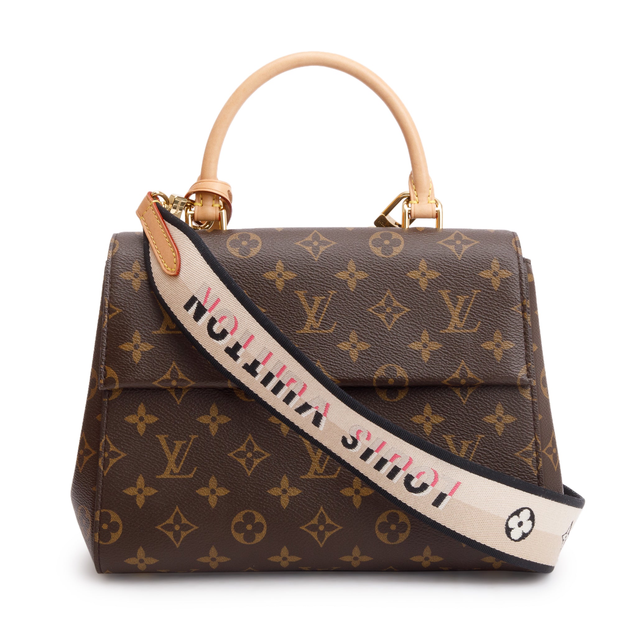 Louis Vuitton Monogram Cluny BB w/ Strap, Box & Receipt