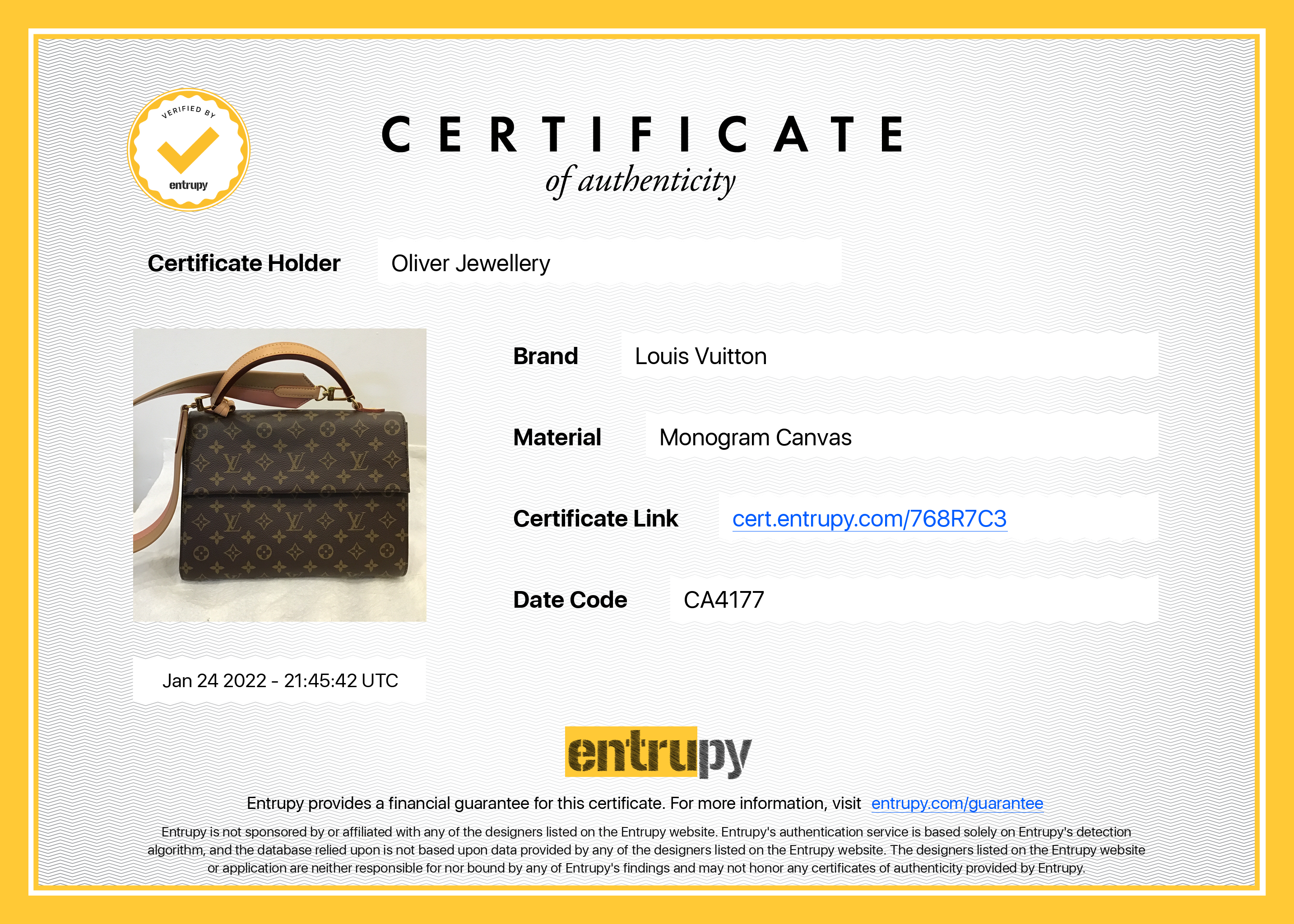 Louis Vuitton Monogram Cluny MM