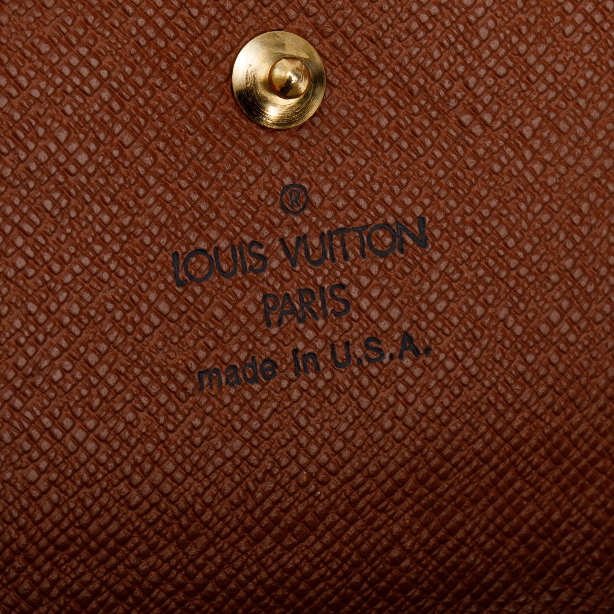 Louis Vuitton Monogram Compact Elise Wallet