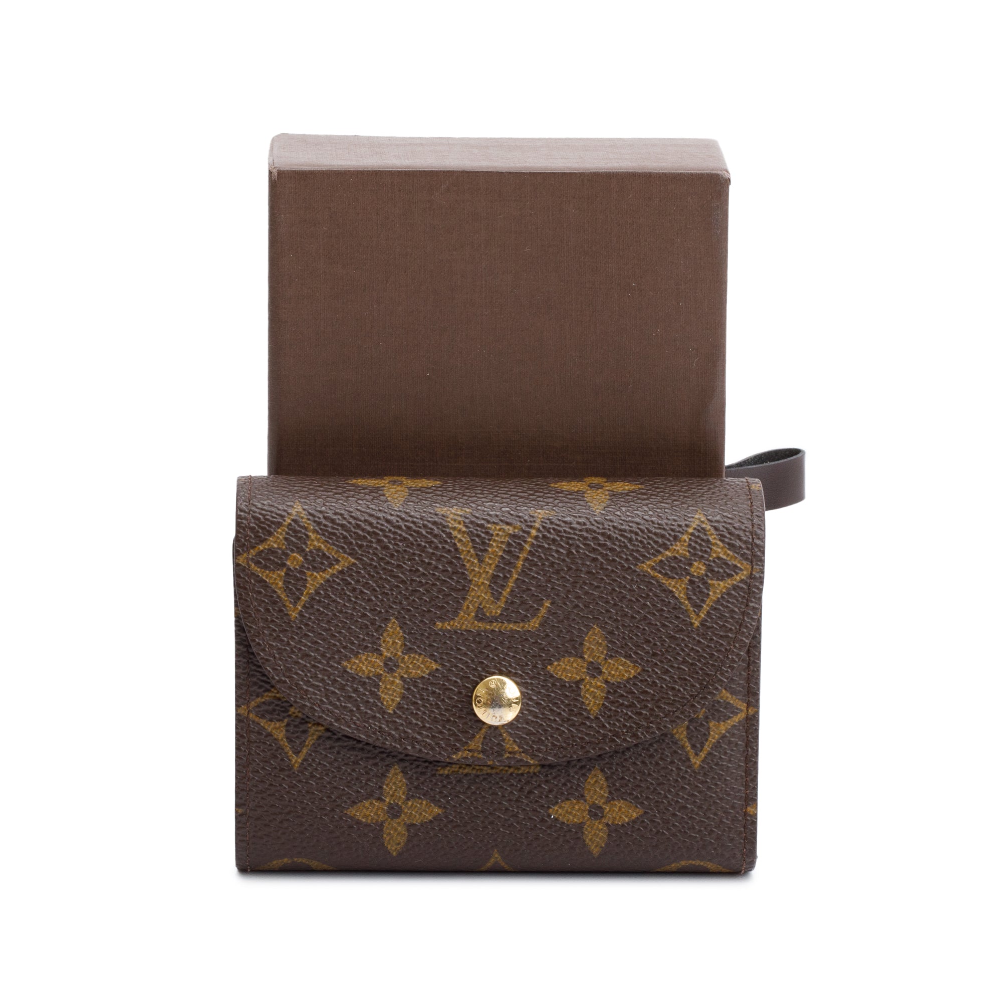 Louis Vuitton Monogram Compact Wallet w/ Box