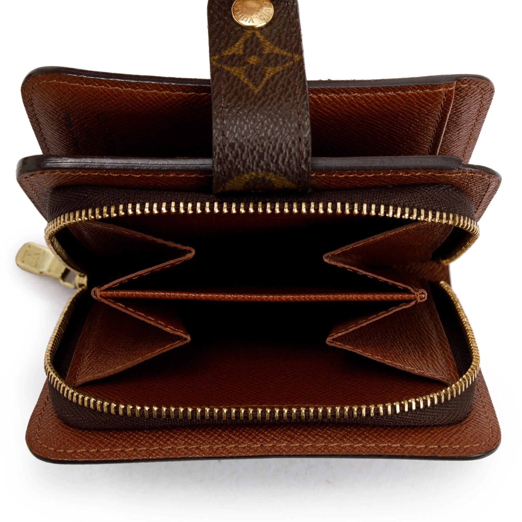 Louis Vuitton Monogram Compact Zippe Wallet